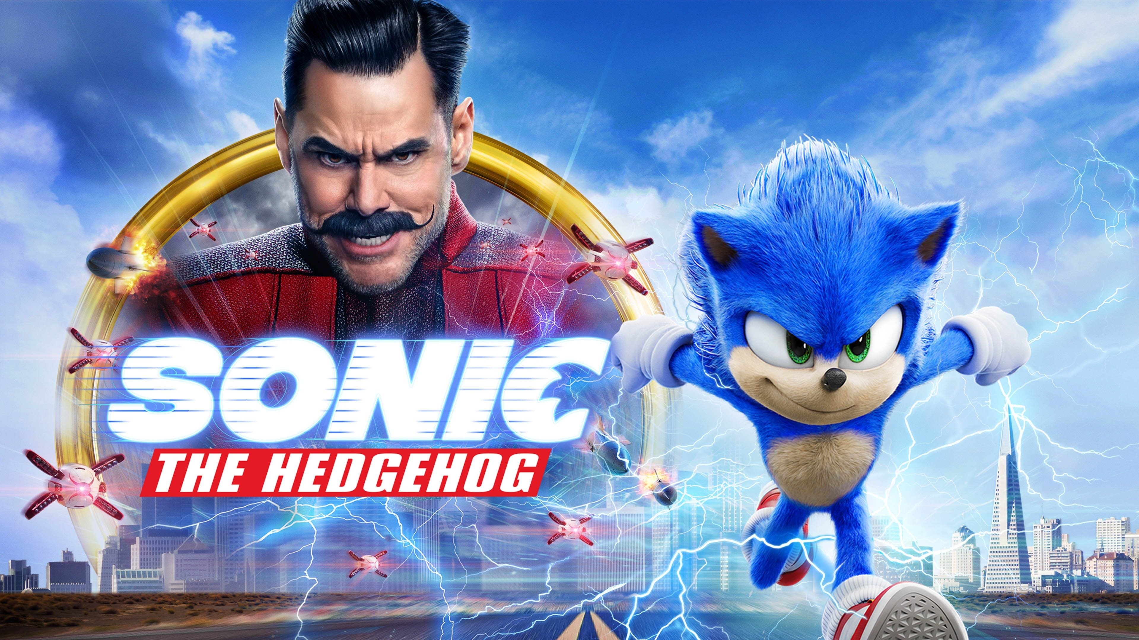 SONIC THE HEDGEHOG : 5 Minute Trailers (4K ULTRA HD) NEW 2020 