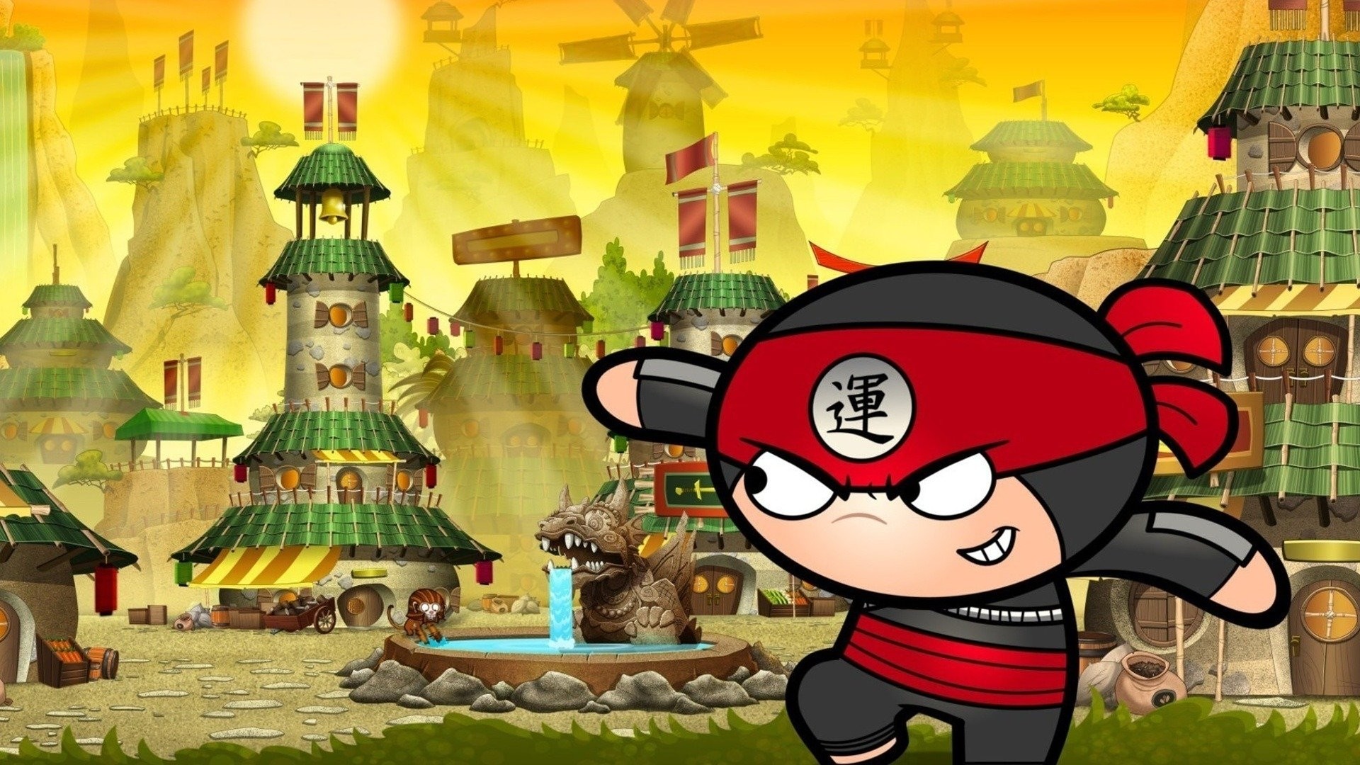 Both the Chop Chop Ninja series and game were animated in Harmony - Toon  Boom Animation