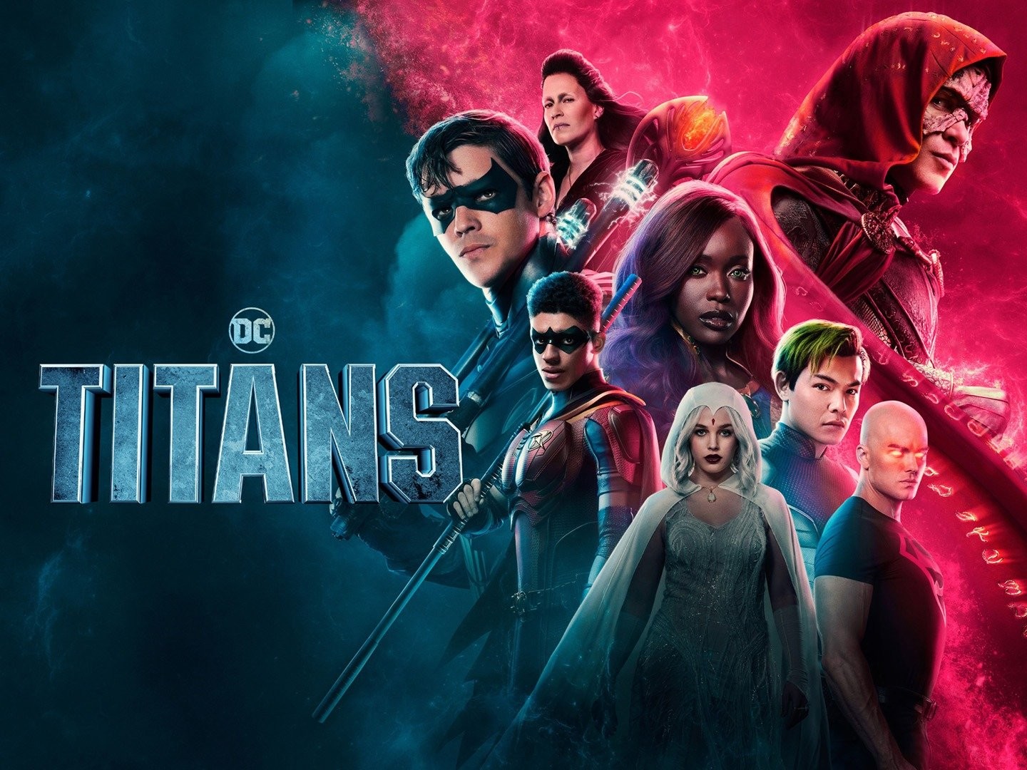 Titans Season 3 Poster  Titans tv series, Dc comics series, Titans