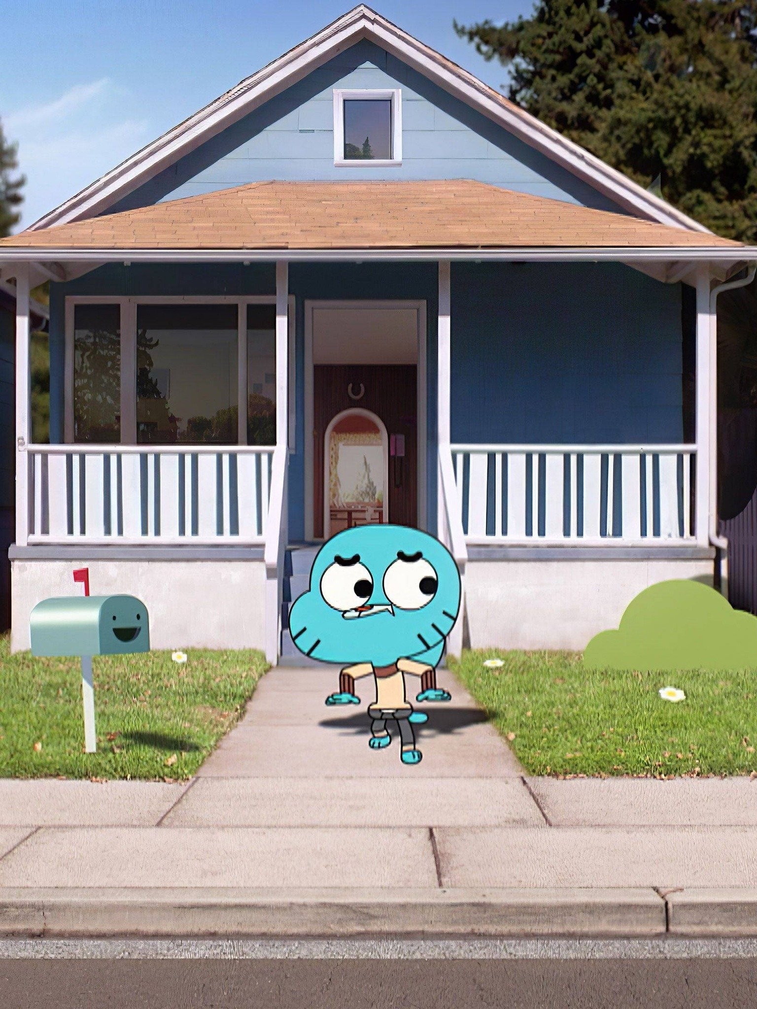 people going to the amazing world of gumball house｜TikTok Search