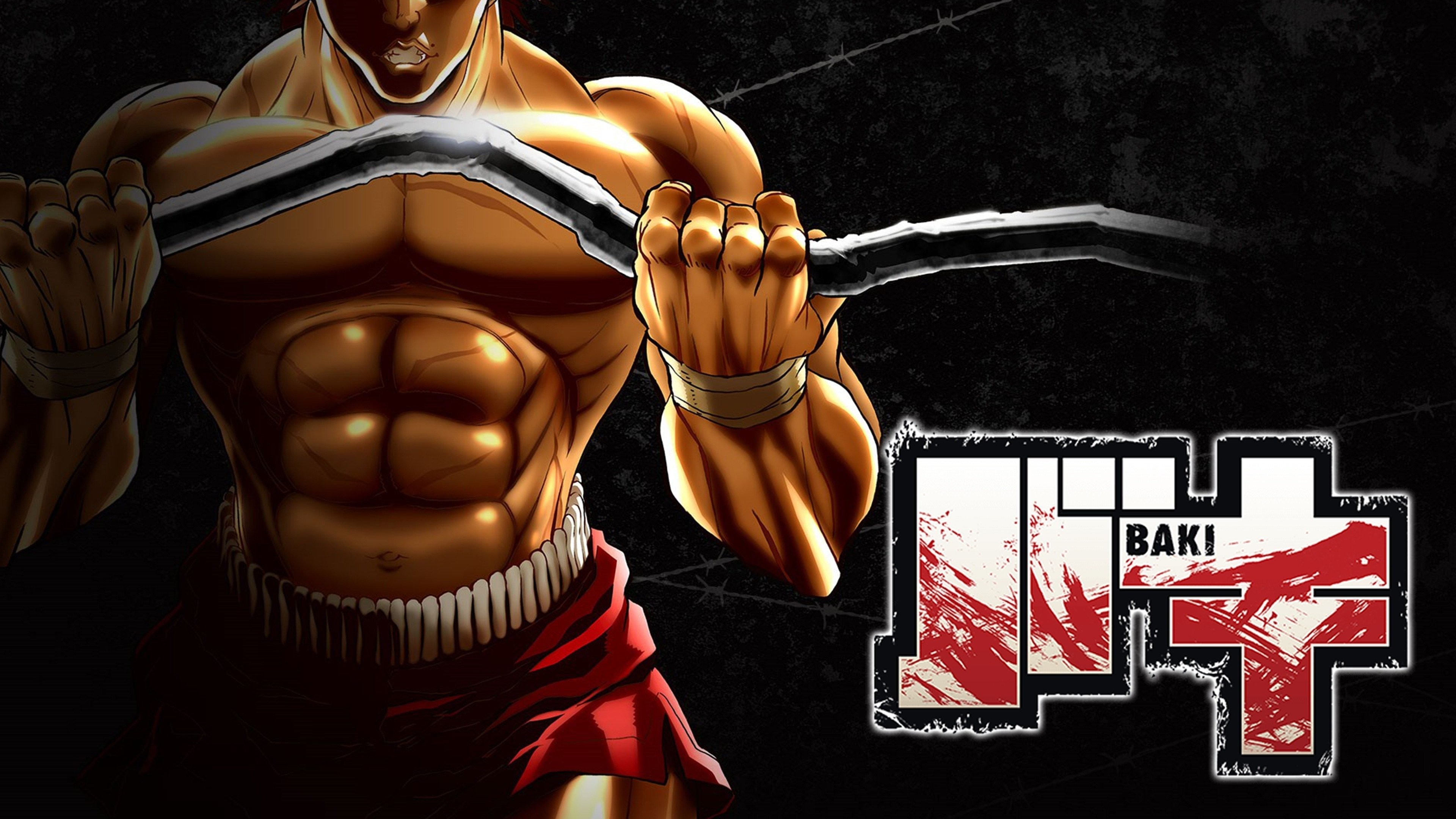 Live wallpaper Blade Fang Baki / interface personalization