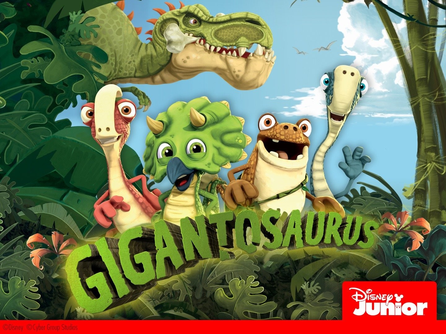 Disney Junior apresenta novos episódios de “Gigantosaurus”