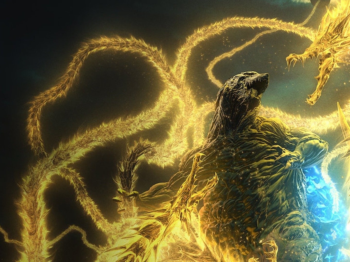 Download Godzilla Earth: The King in Action Wallpaper