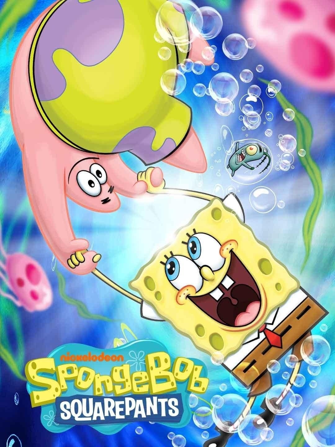 spongebob biting nails