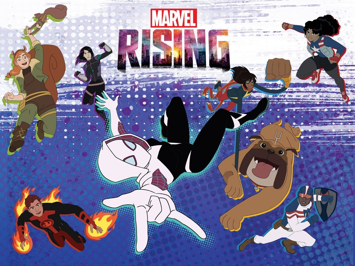 Marvel Rising - Just 15 minutes until the premiere of Marvel Rising:  Chasing Ghosts on the Marvel HQ  channel! Are you tuning in? Go