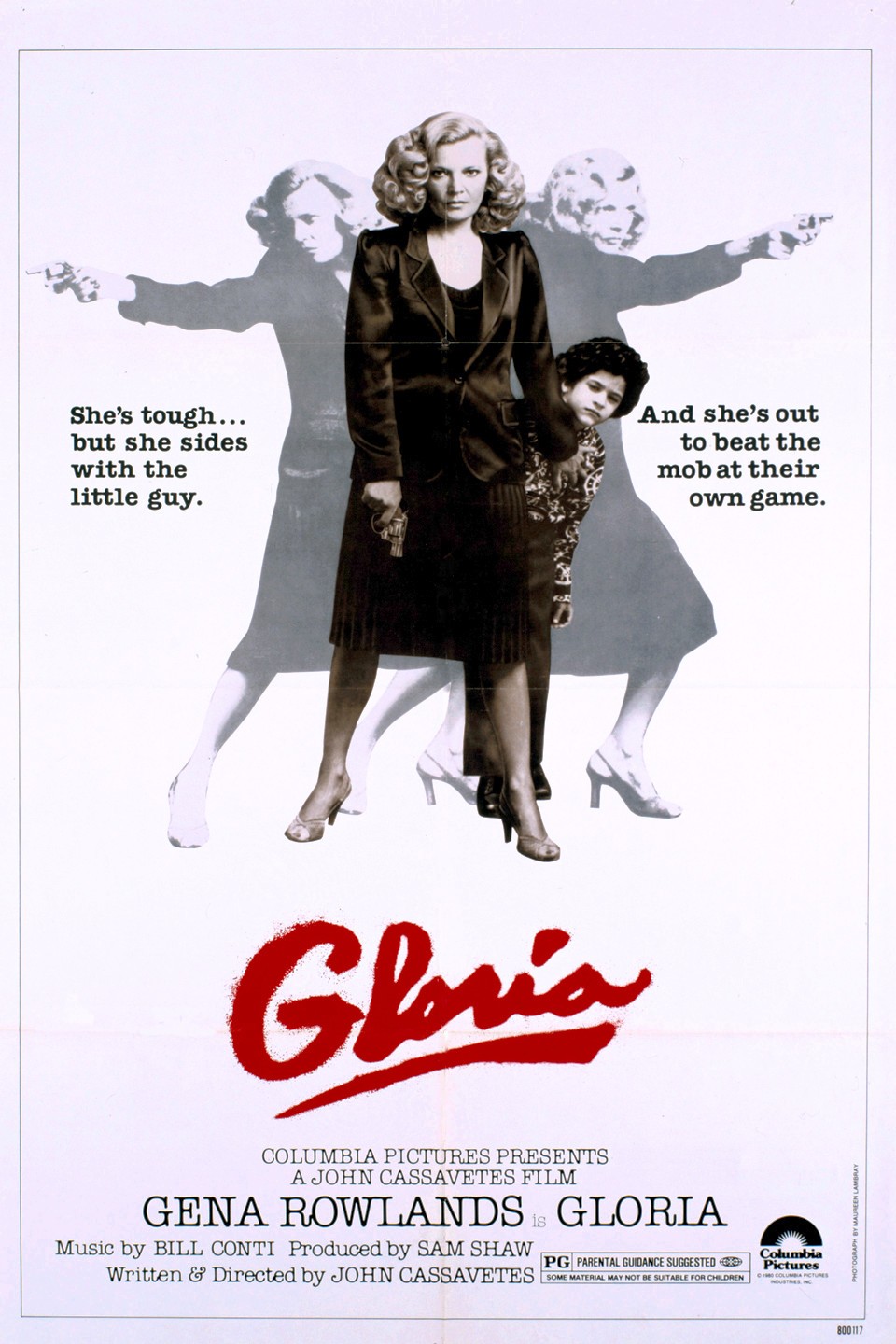 GLORIA - GENA ROWLANDS - 1980 - RARE DVD