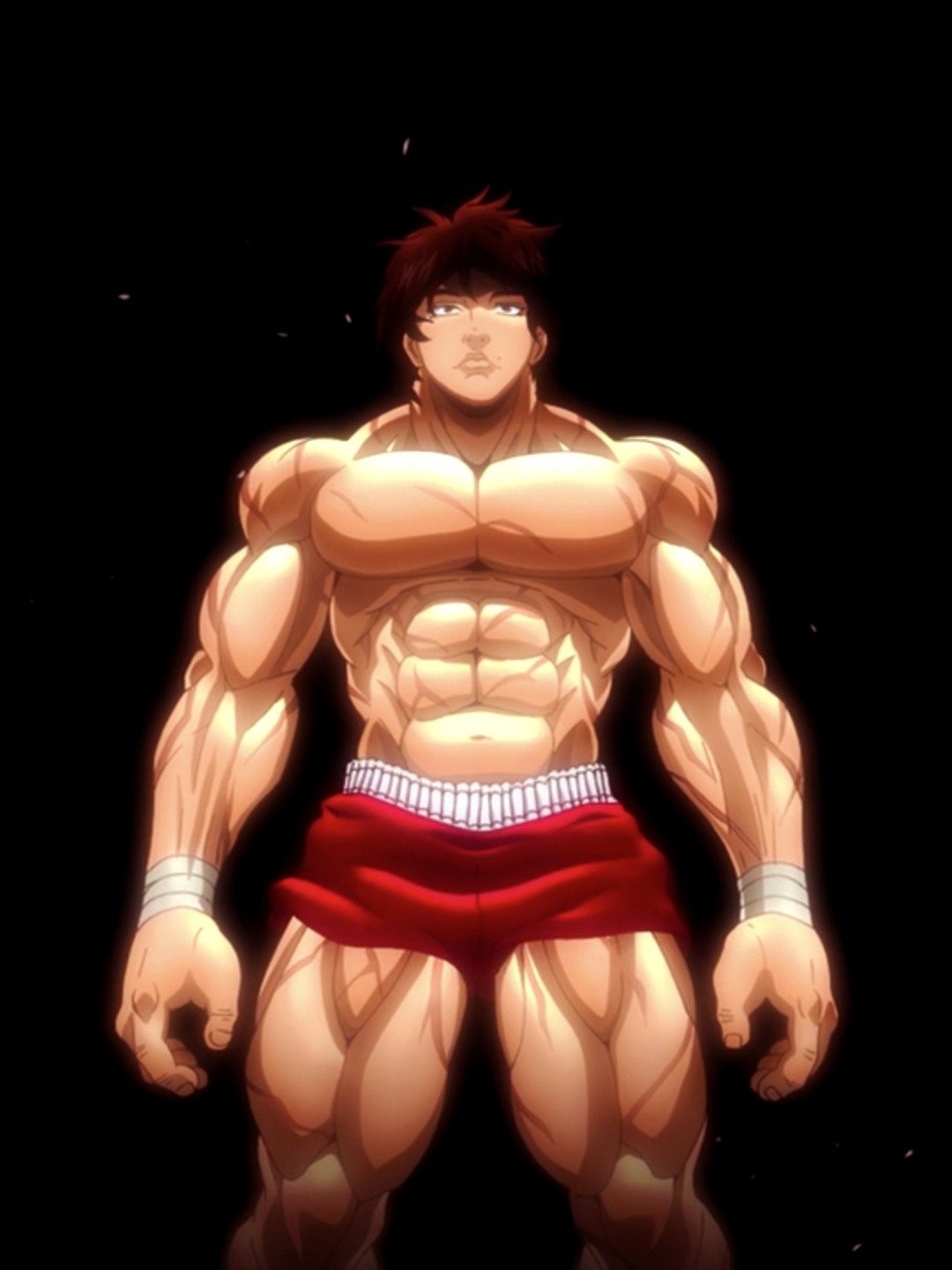 Baki Hanma finally lets his body to be free 🥶 #anime #baki #fyp