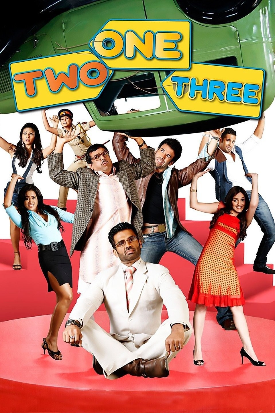 One Two Three Review 1.5/5, One Two Three Movie Review, One Two Three  2008 Public Review