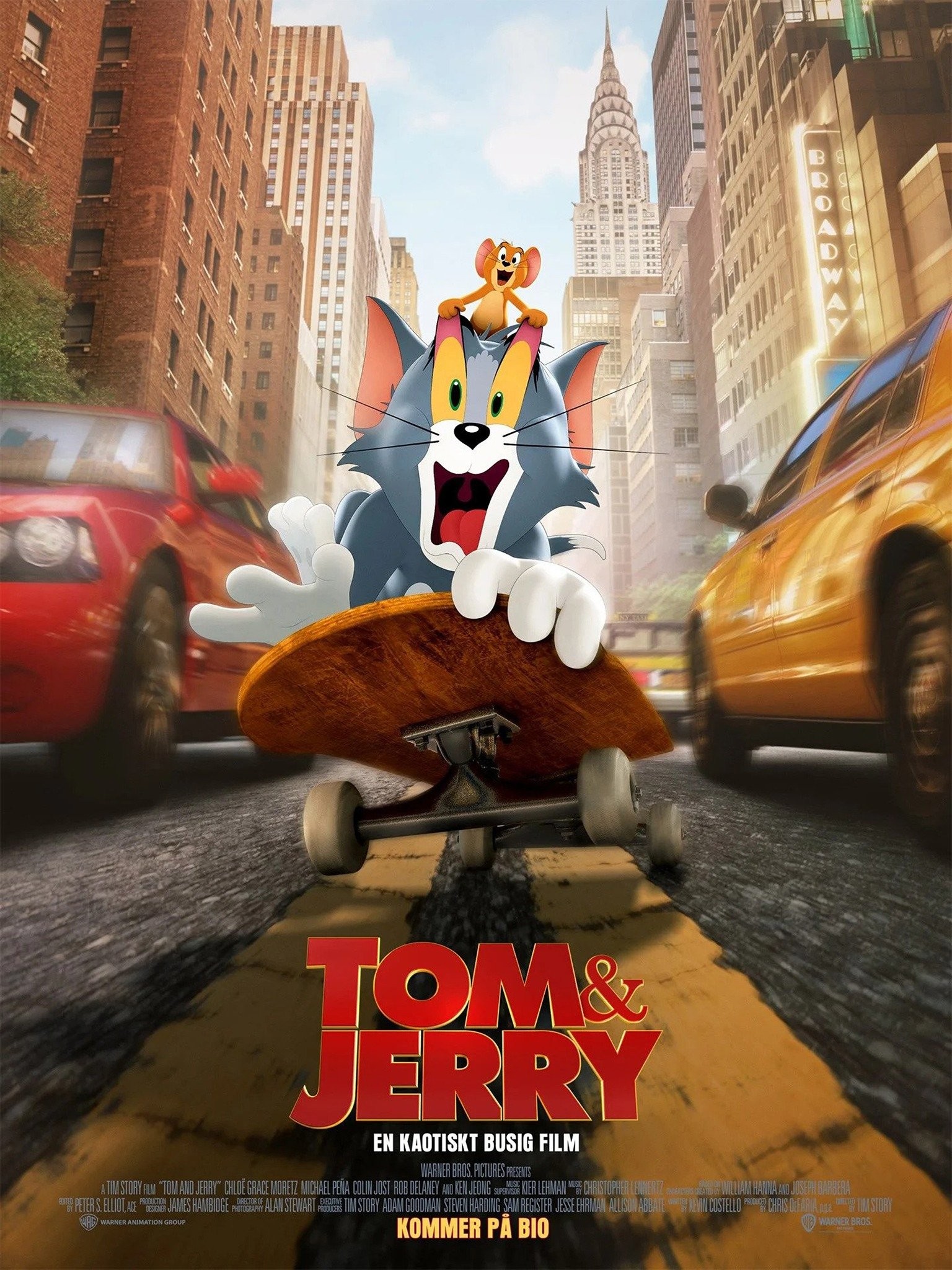 TOM AND JERRY (2021): New Trailer Starring Chloë Grace Moretz