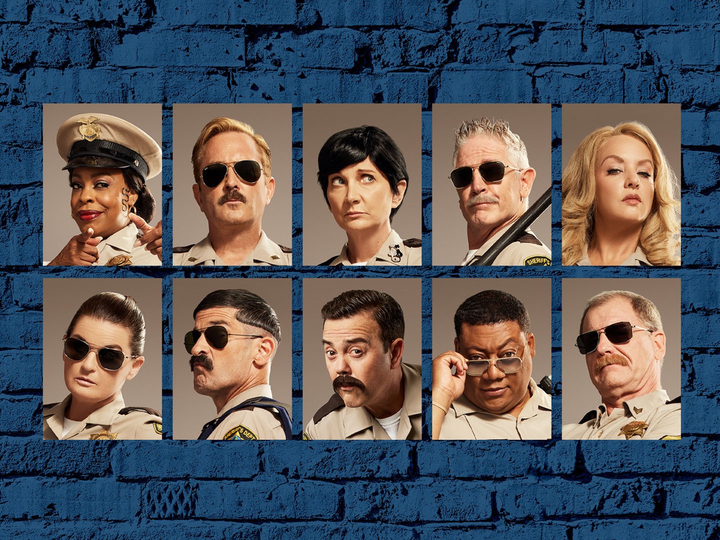 Reno 911!  Elenco da clássica série de comédia se reúne para