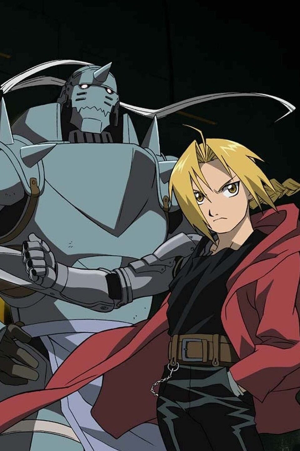 FullMetal Alchemist Anime Edward and Alphonse on White Refrigerator Magnet  NEW