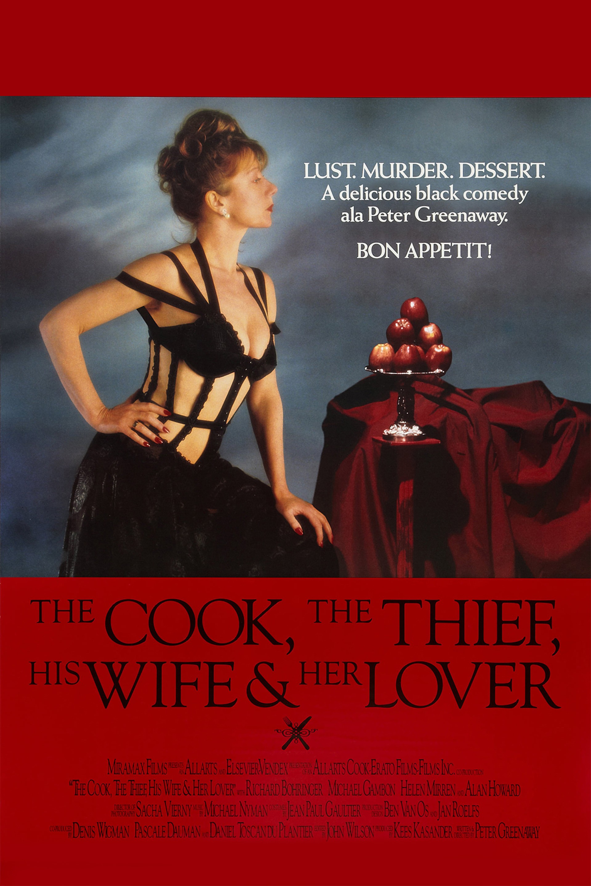 The Cook, the Thief, His Wife and Her Lover | Rotten Tomatoes