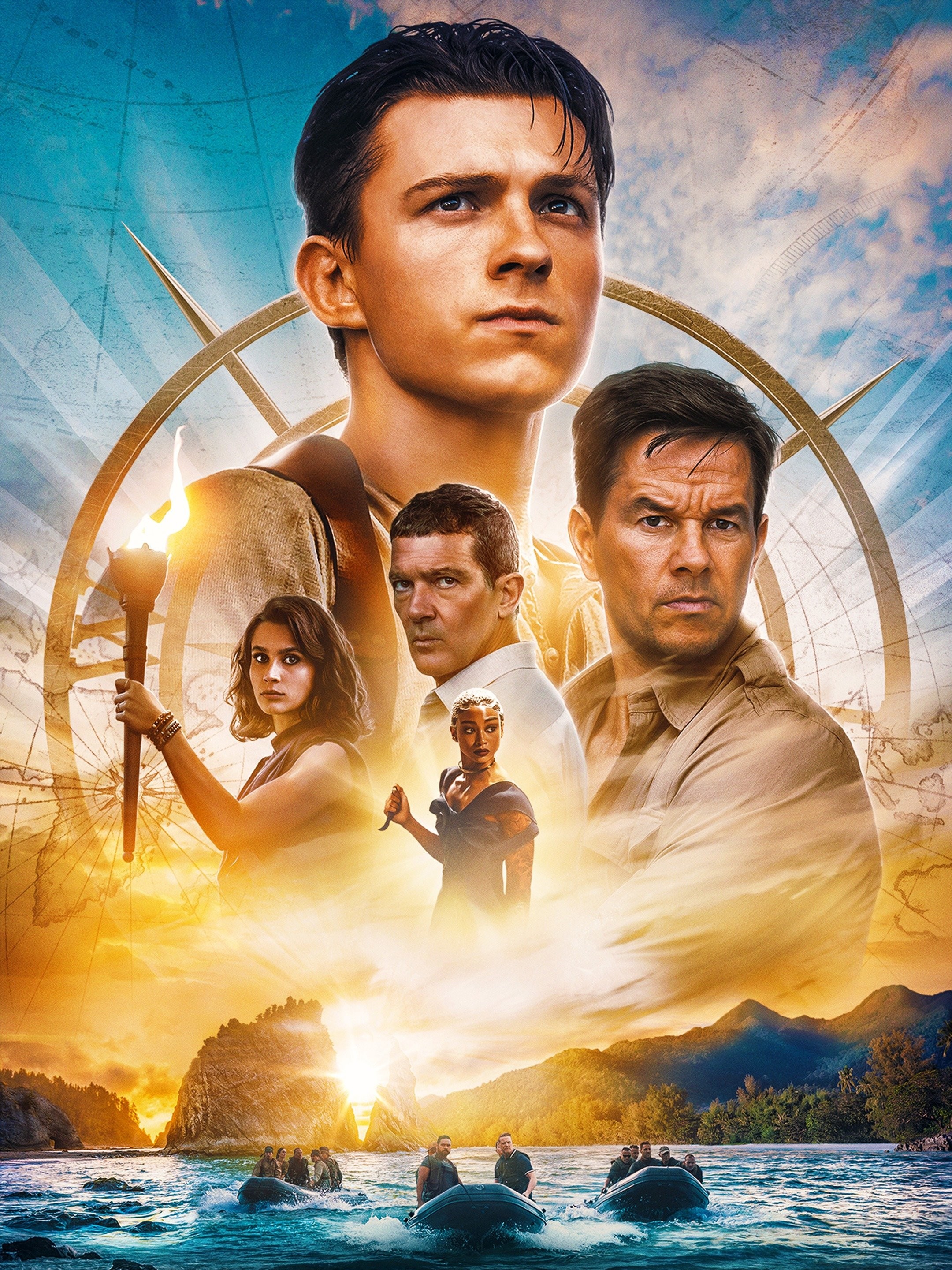 Rotten Tomatoes - New poster for Tom Holland and Mark Wahlberg's #Uncharted  movie - in theaters February 18.