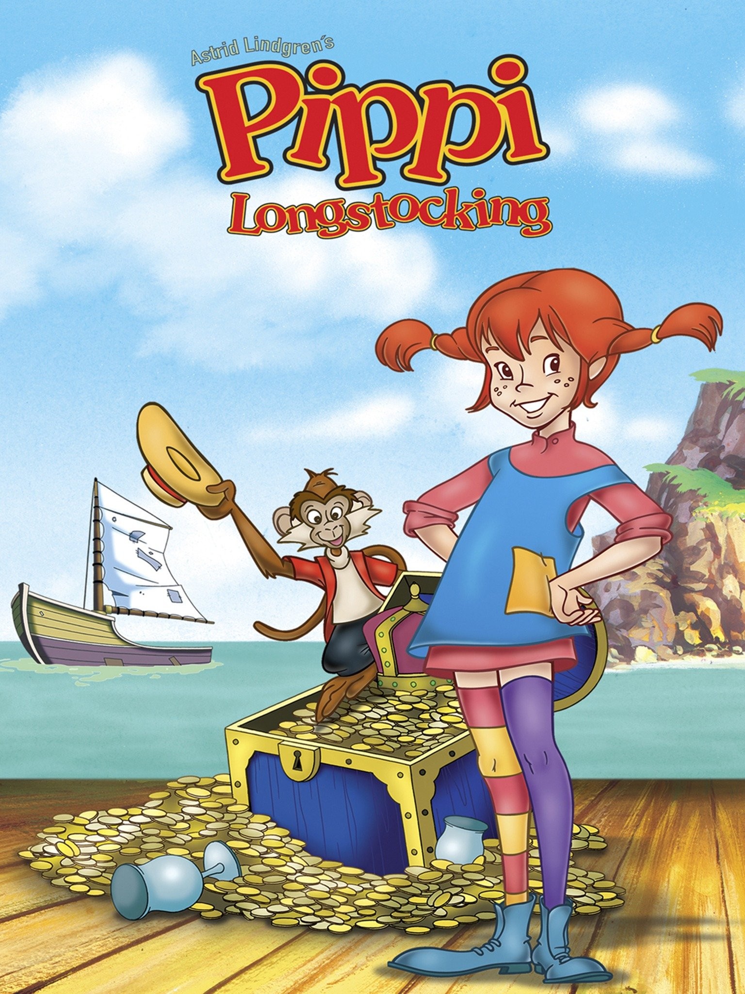Pippi calzaslargas poster