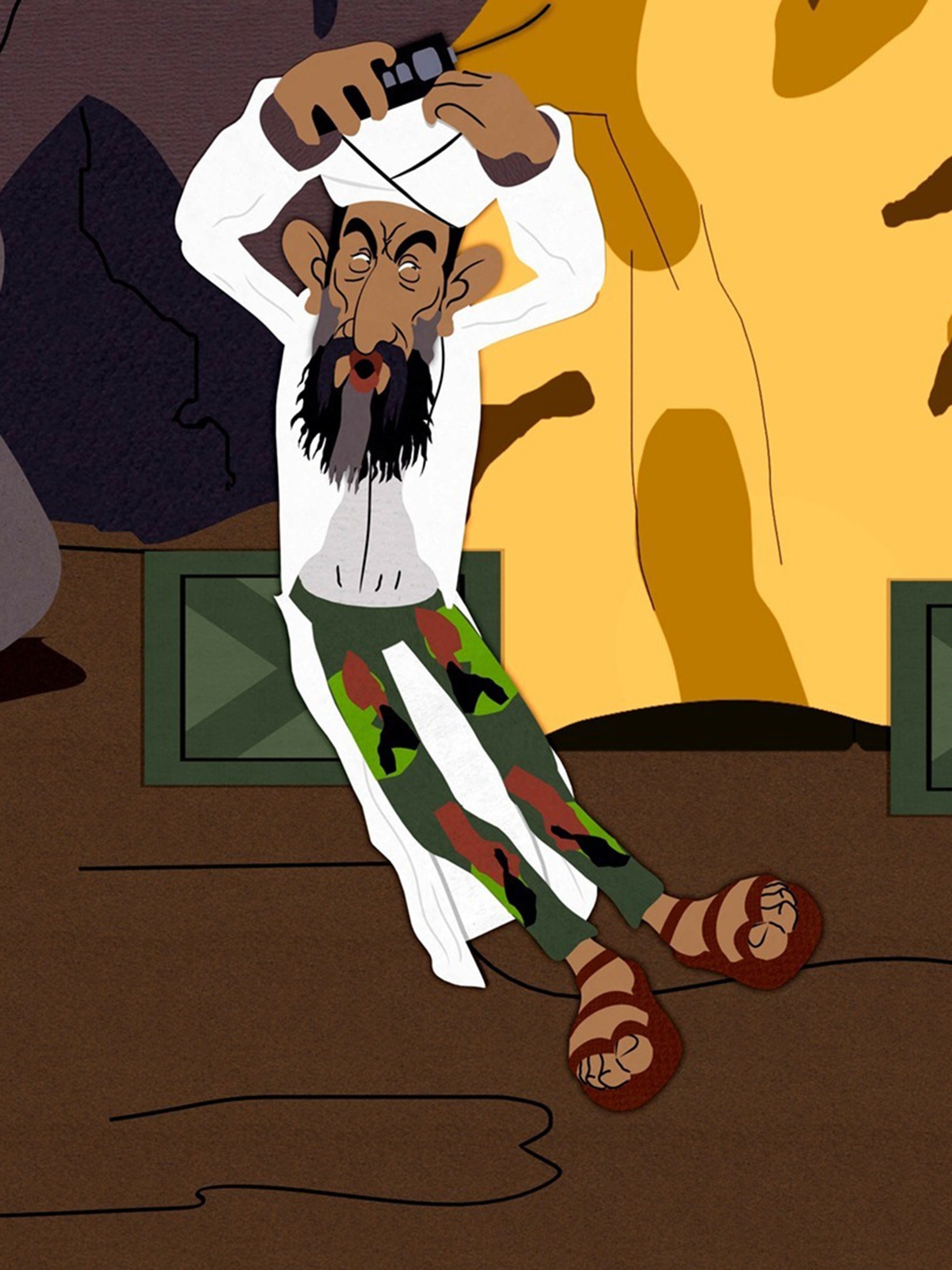 Osama Bin Laden Has Farty Pants png images