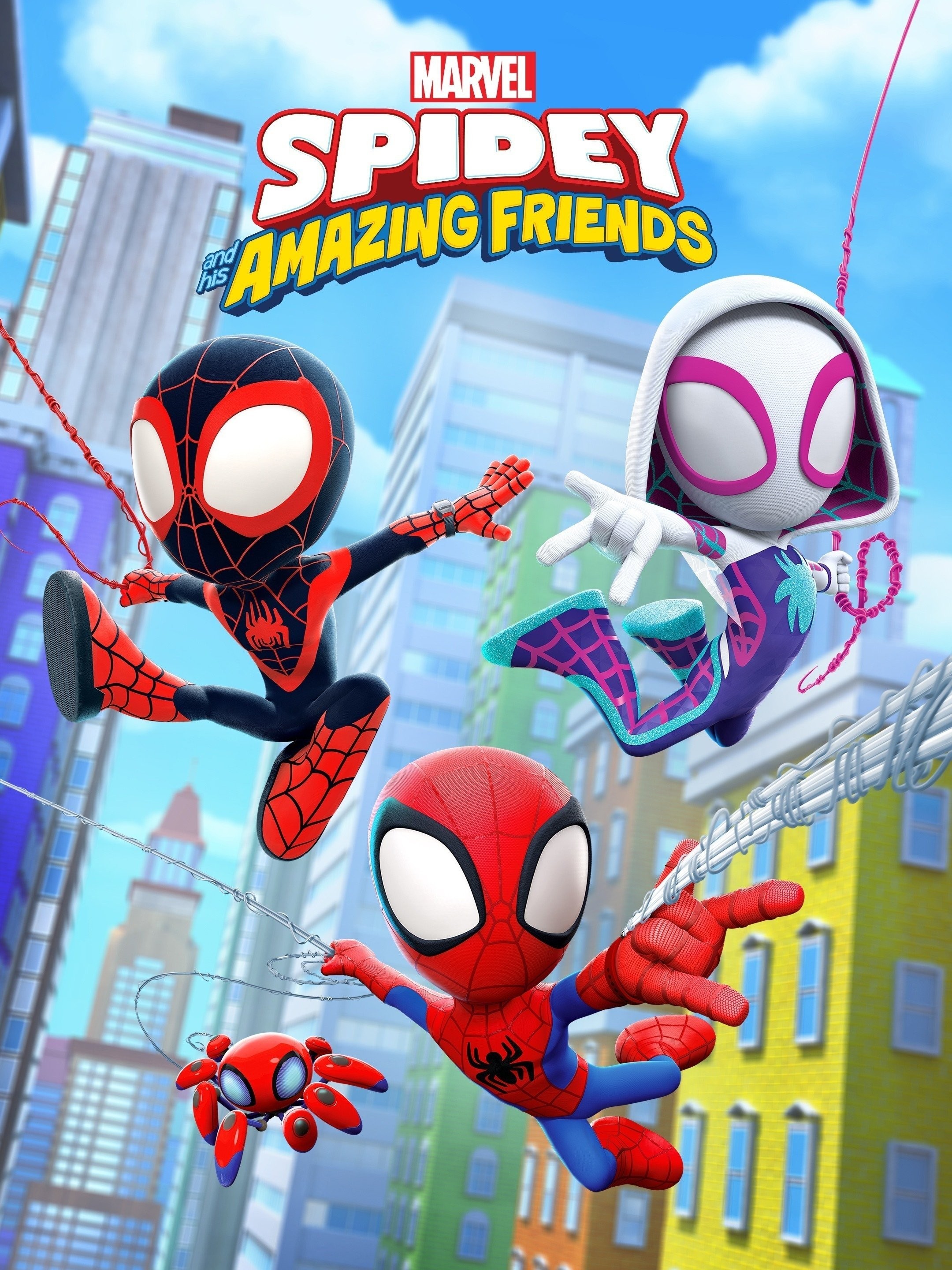 Marvel Spidey and His Amazing Friends - Webs Wall Poster with