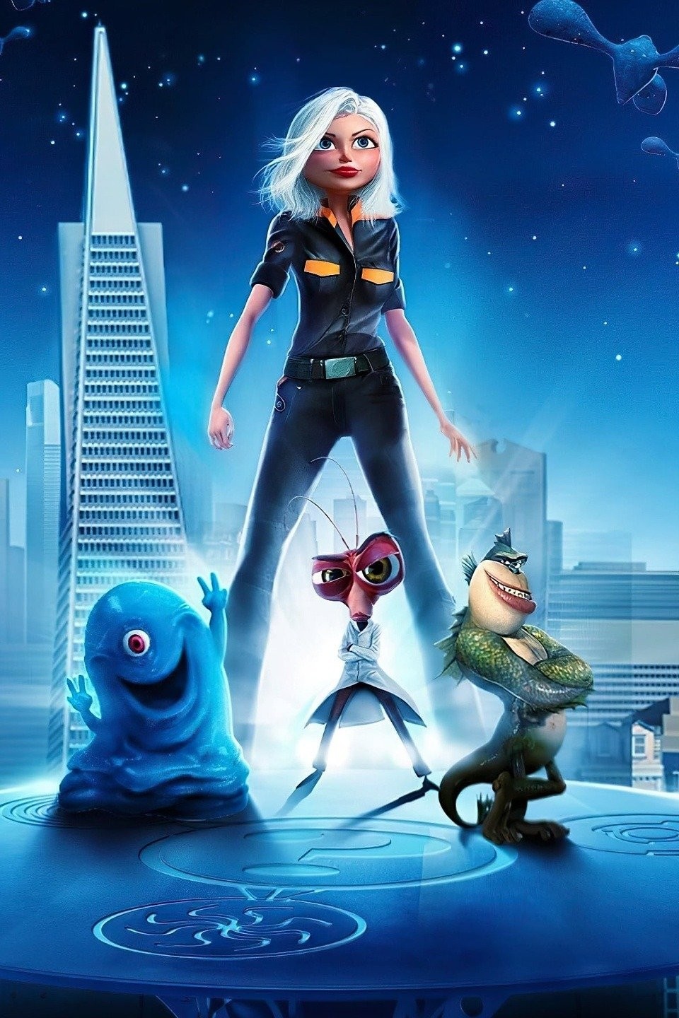 Gallaxhar, susan Murphy, monsters Vs Aliens, reese Witherspoon, Rotten  Tomatoes, aliens, dreamWorks Animation, Alien, film Poster, Animation