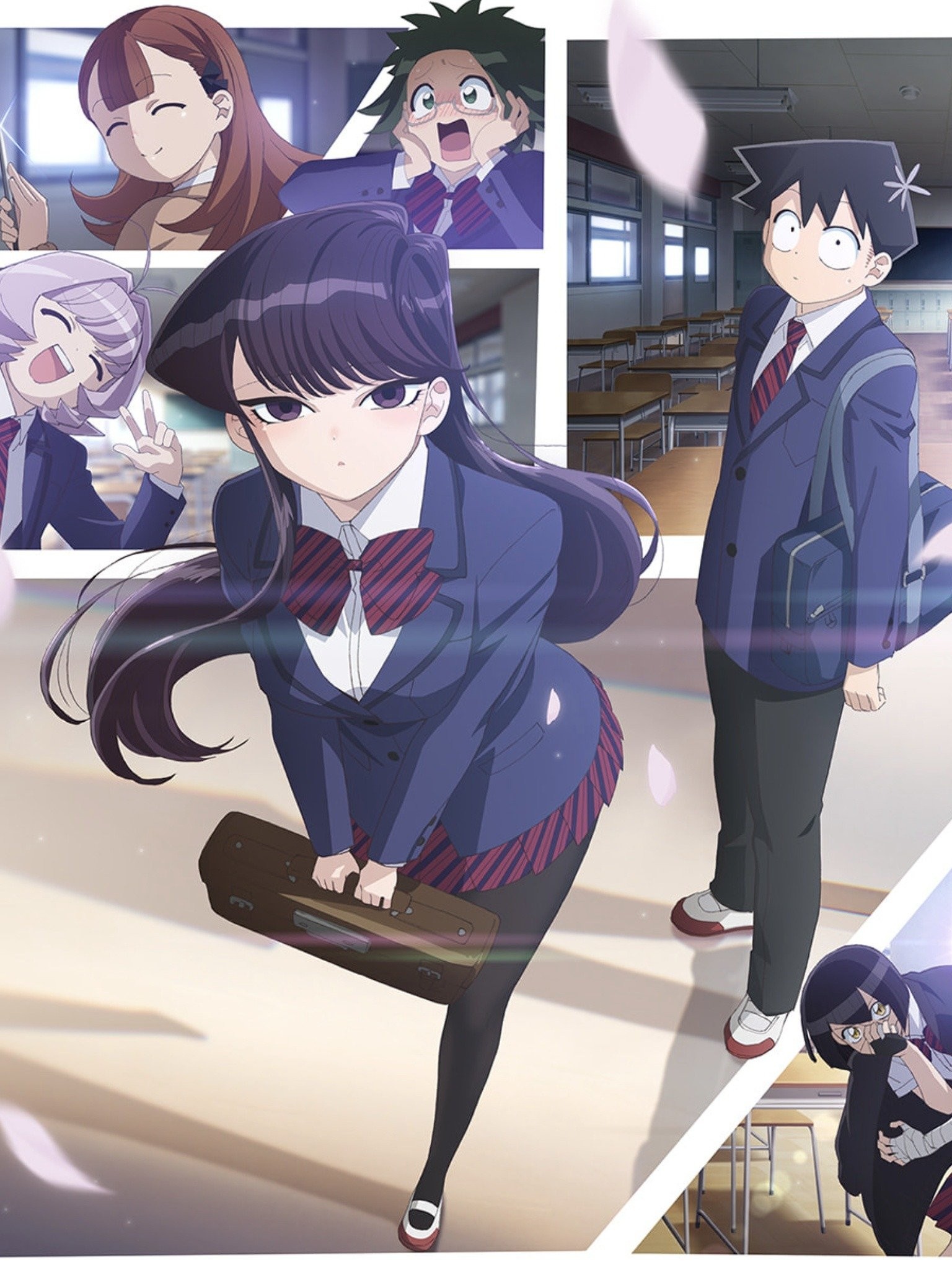 Komi san having fun at cinema