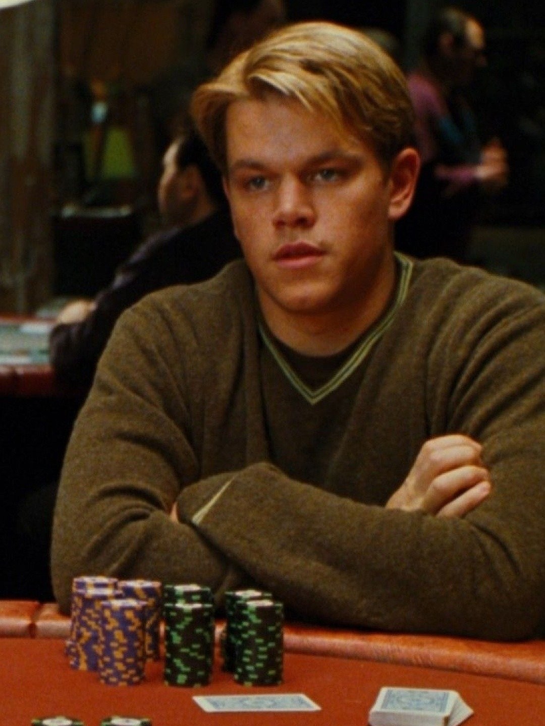 Matt deals damon poker