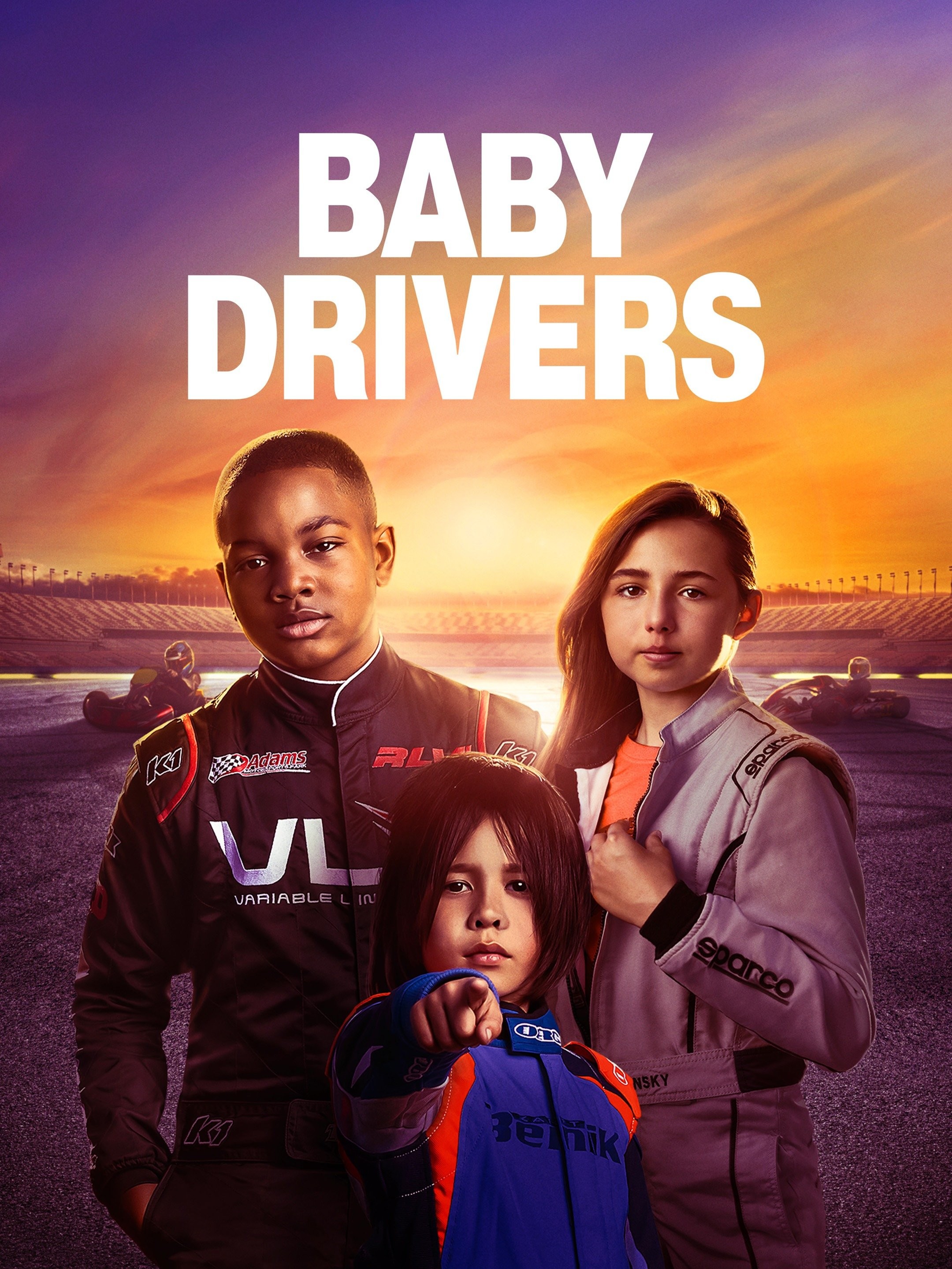 Future Professional Racers are Go-Karting on the new discovery+ series,  BABY DRIVERS, DNews