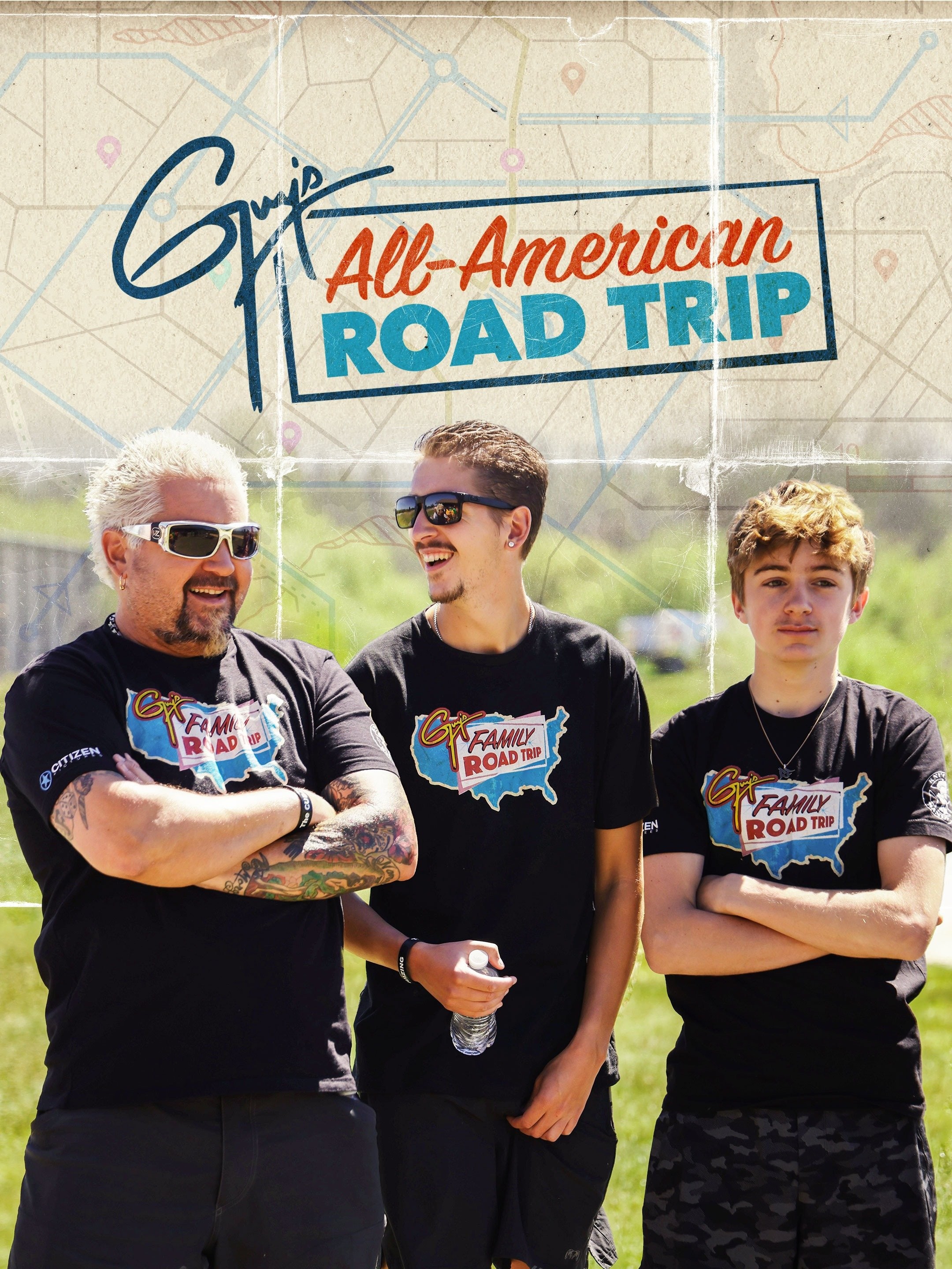 guy's all american road trip destinations