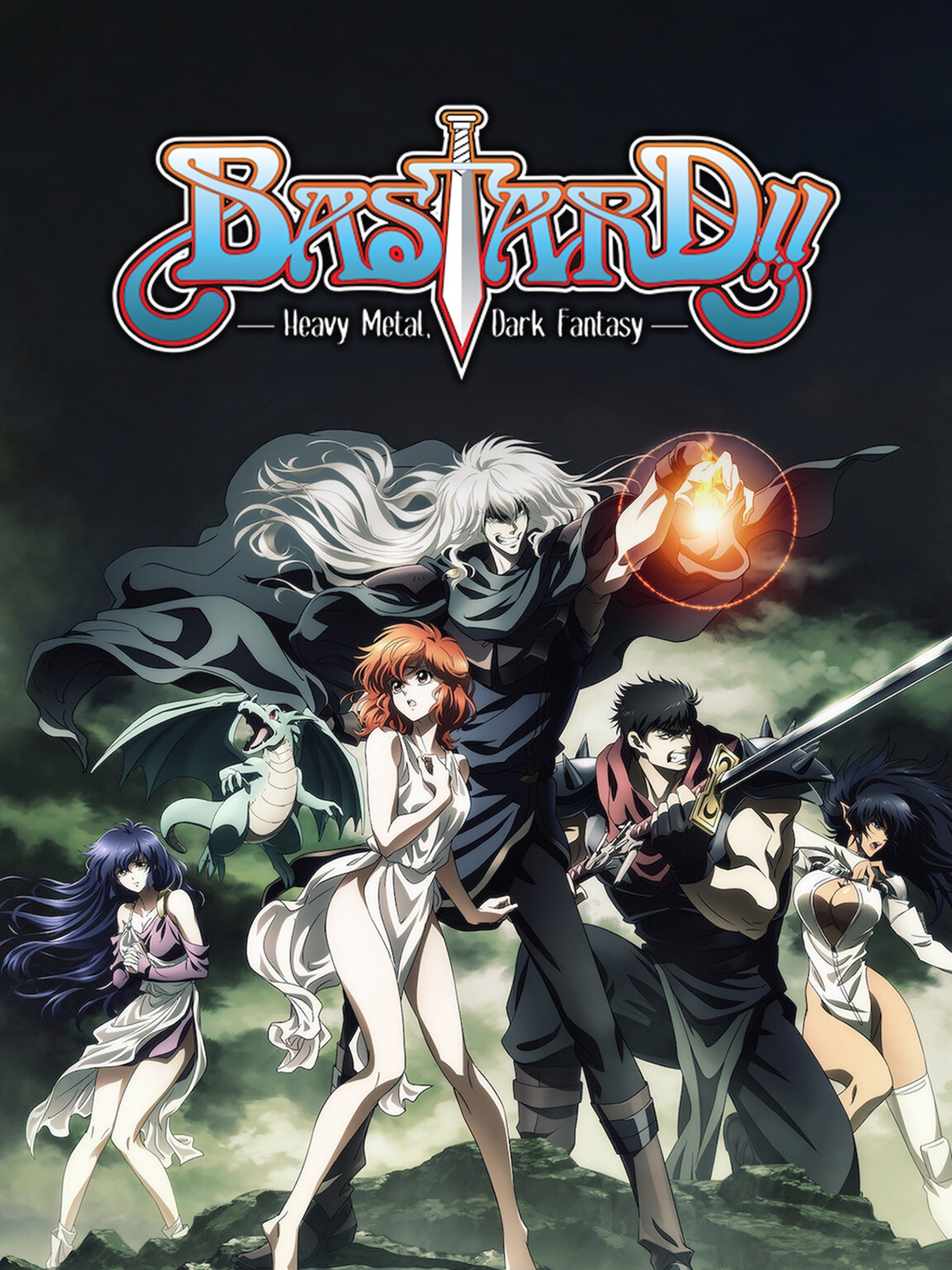 Bastard heavy metal dark fantasy anime sex scene