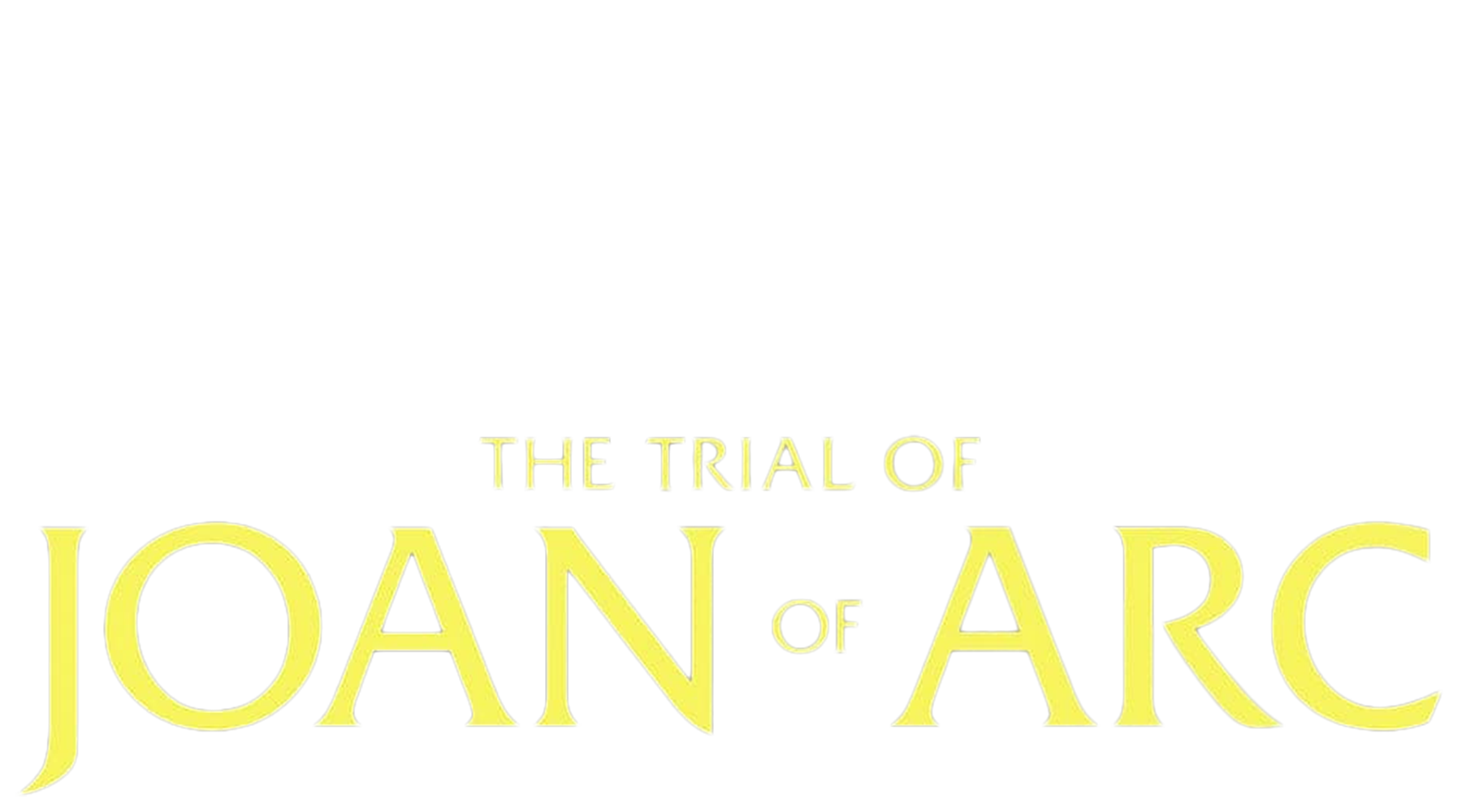 The Trial of Joan of Arc Logo