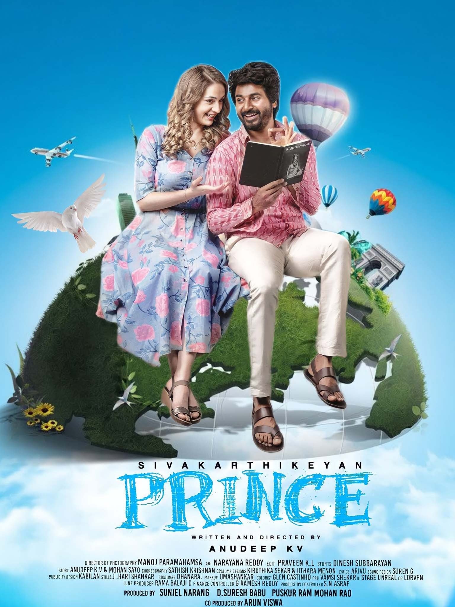 Poster of Prince 2022 Hindi HQ Dubbed Full Movie Link in | MovieLinkBD.com Prince 2022 Hindi HQ Dubbed Full Movie Link in | MovieLinkBD.com