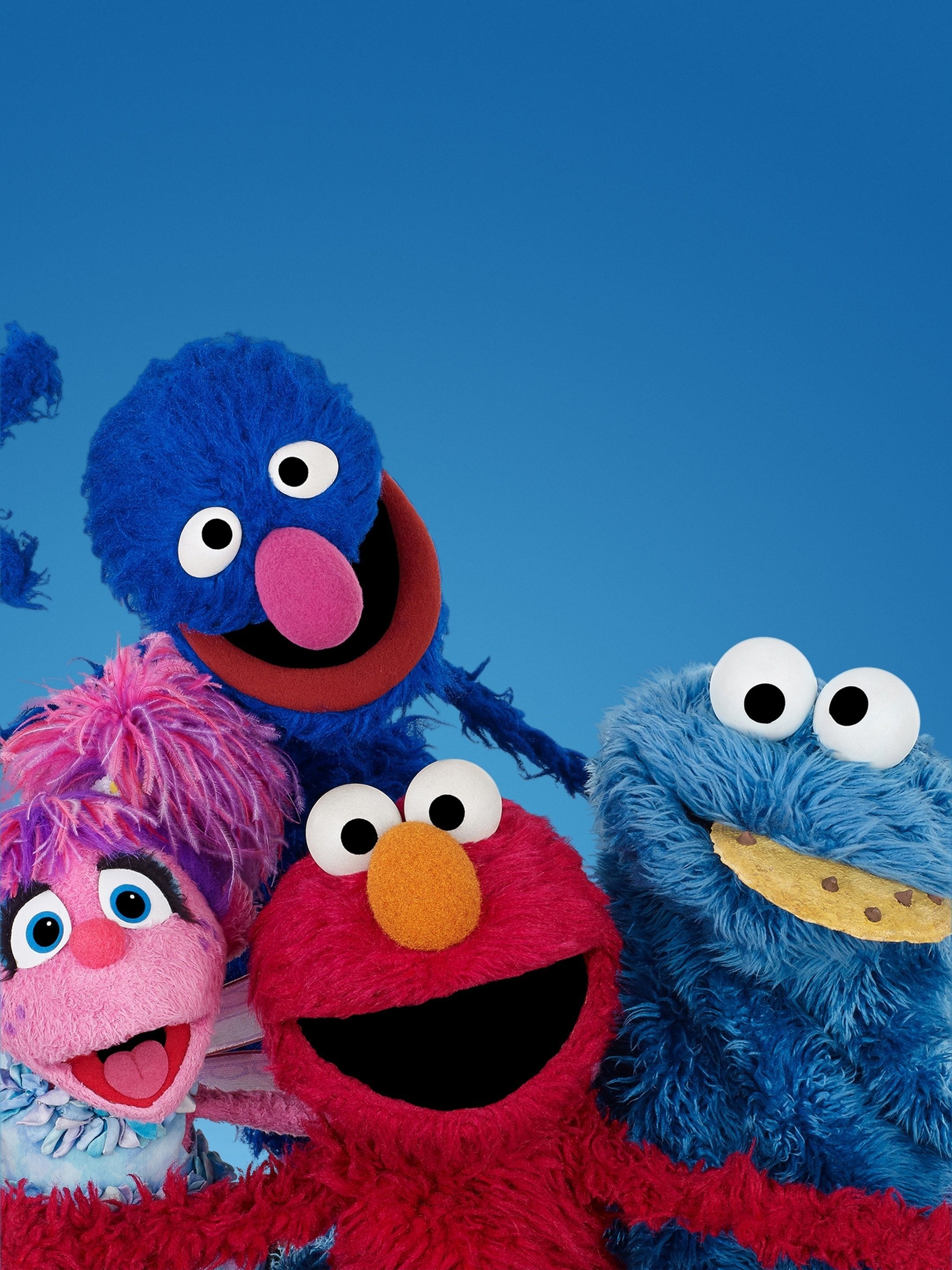 baby elmo and cookie monster wallpaper