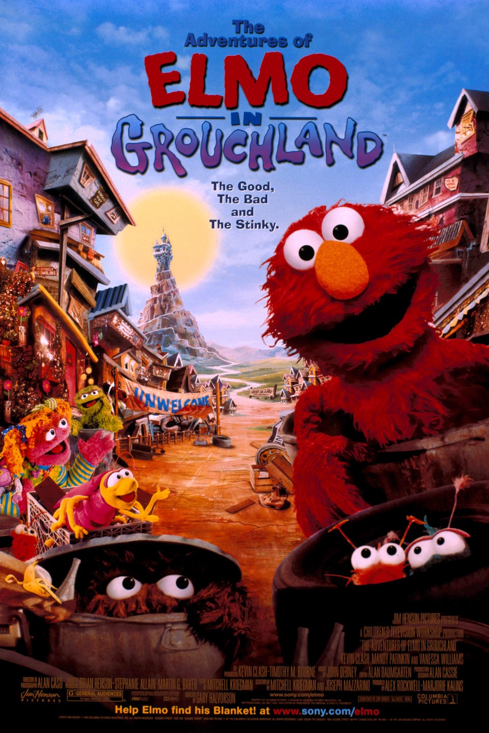 Elmo in Grouchland-17, What better way to top that gift fo…