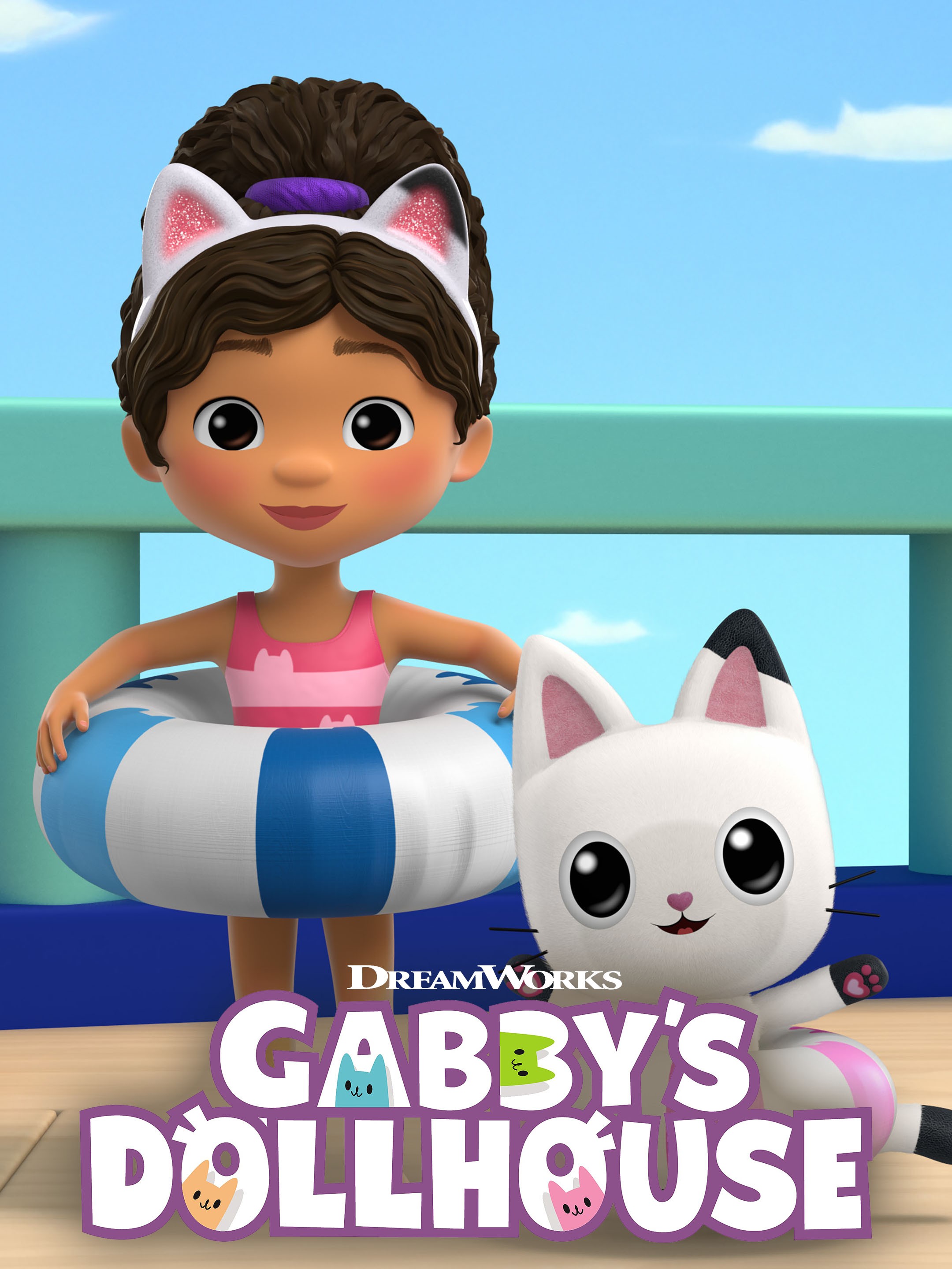 Gabby's Dollhouse Icon Cat' Sticker