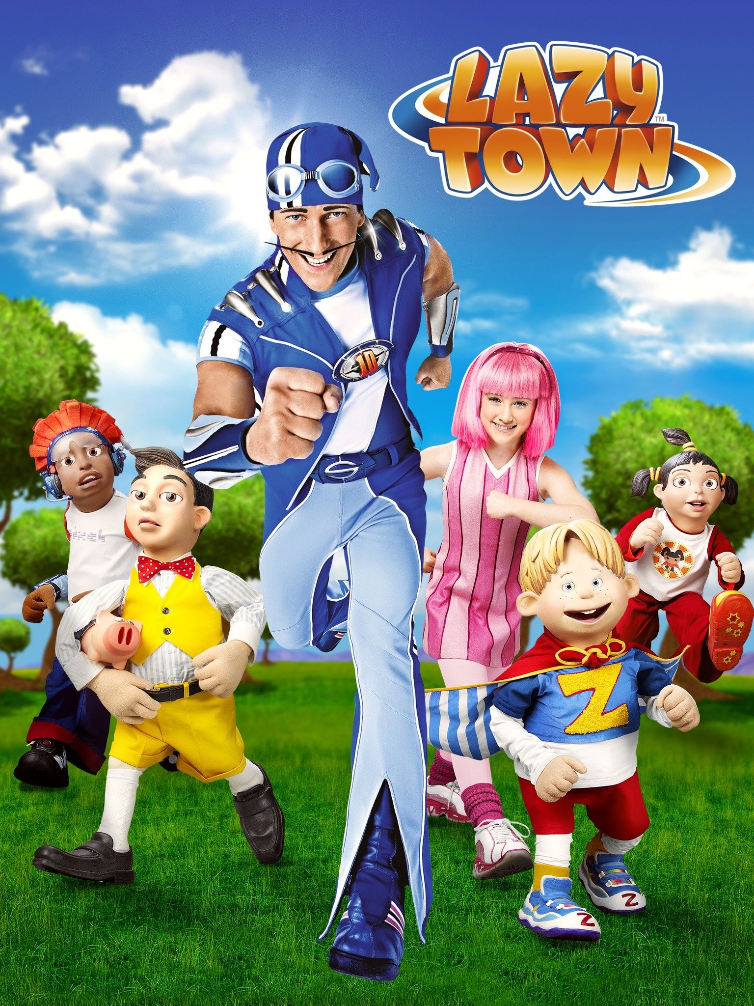 Lazytown cartoon