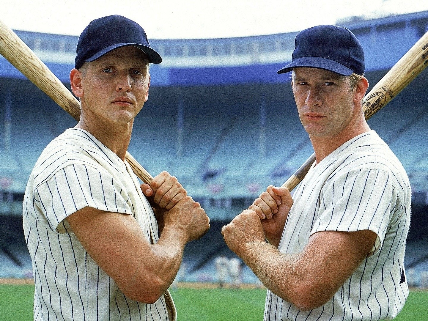 Mickey Mantle and Roger Maris by Billy Grace