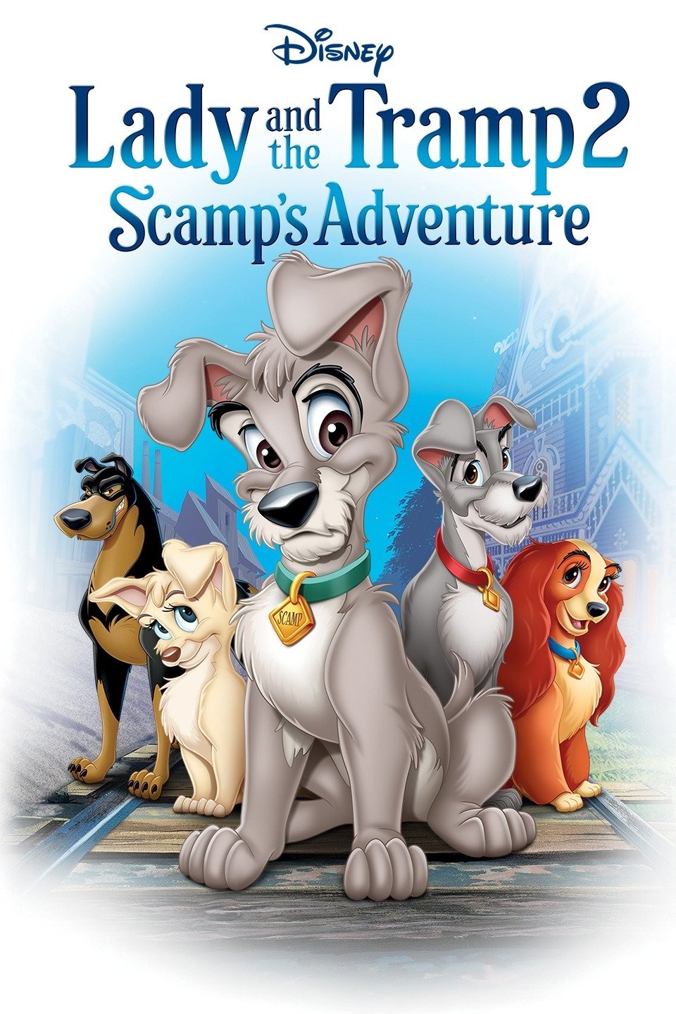 lady and the tramp 2 scamp coloring pages