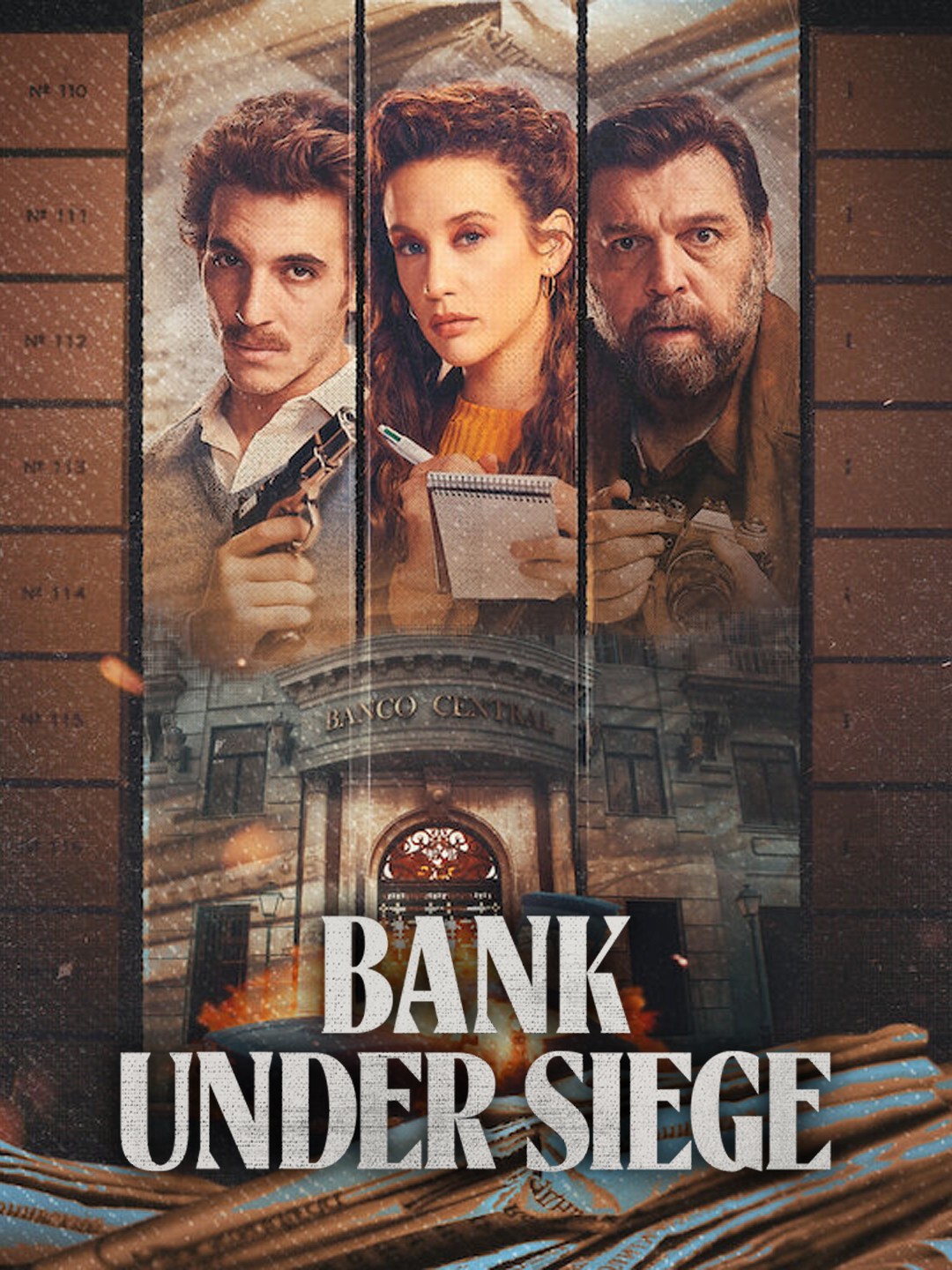 Bank Under Siege (2024) Season 1 Dual Audio [Hindi – English] Completed Web Series HD ESub