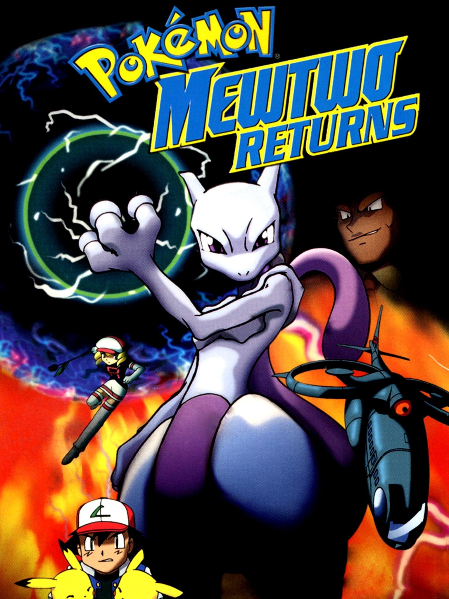 Pokémon Mewtwo Returns VHS Tape