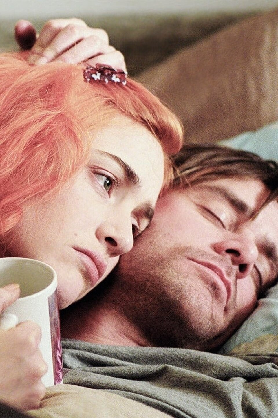  Eternal Sunshine Of The Spotless Mind : Jim Carrey, Kate  Winslet, Kirsten Dunst, Mark Ruffalo, Elijah Wood, Tom Wilkinson, Jane  Adams, David Cross, Deirdre O'Connell, Debbon Ayer, Michel Gondry, Steve  Golin