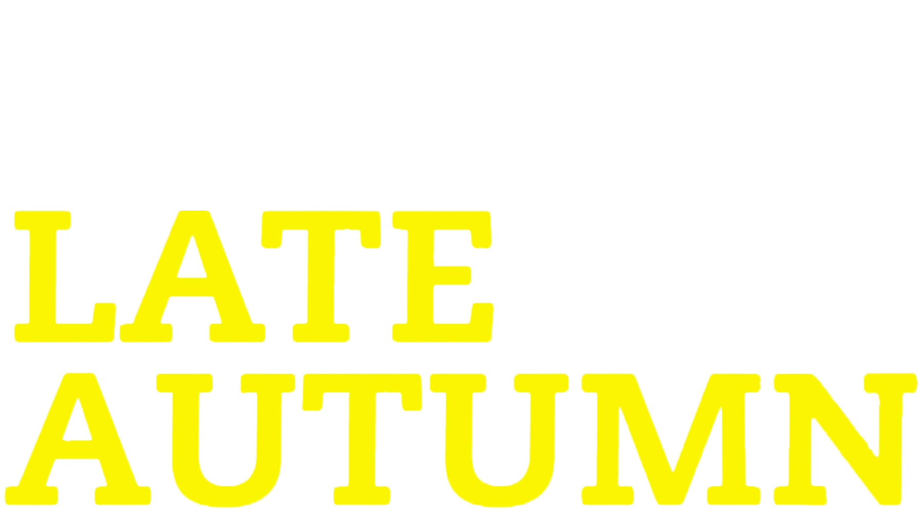Late Autumn Logo