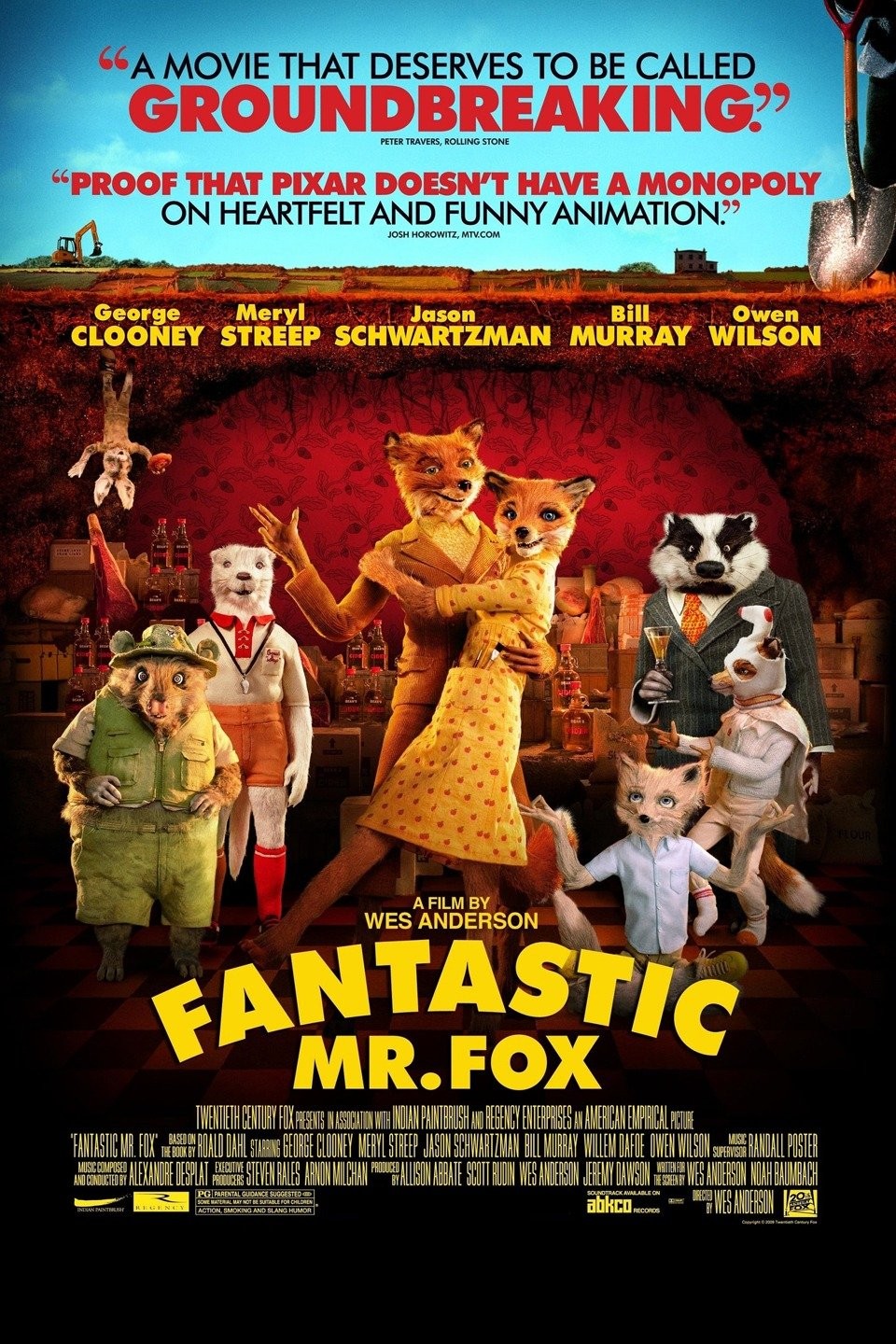 Fantastic mr fox streaming sale