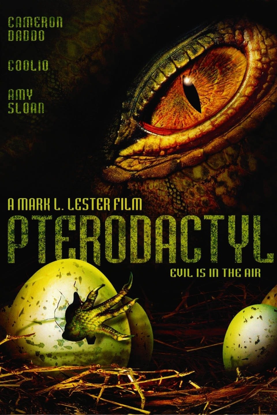 DVD Pterodactyl A Ameaça Jurássica Cameron Daddo Coolio Original