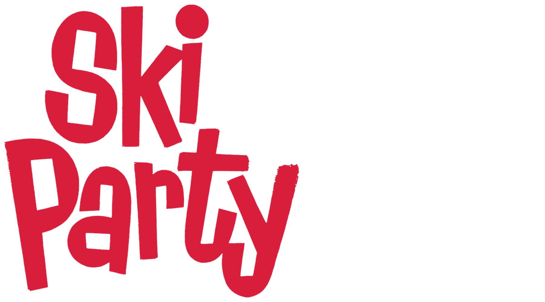 Ski Party / Surf Party Logo