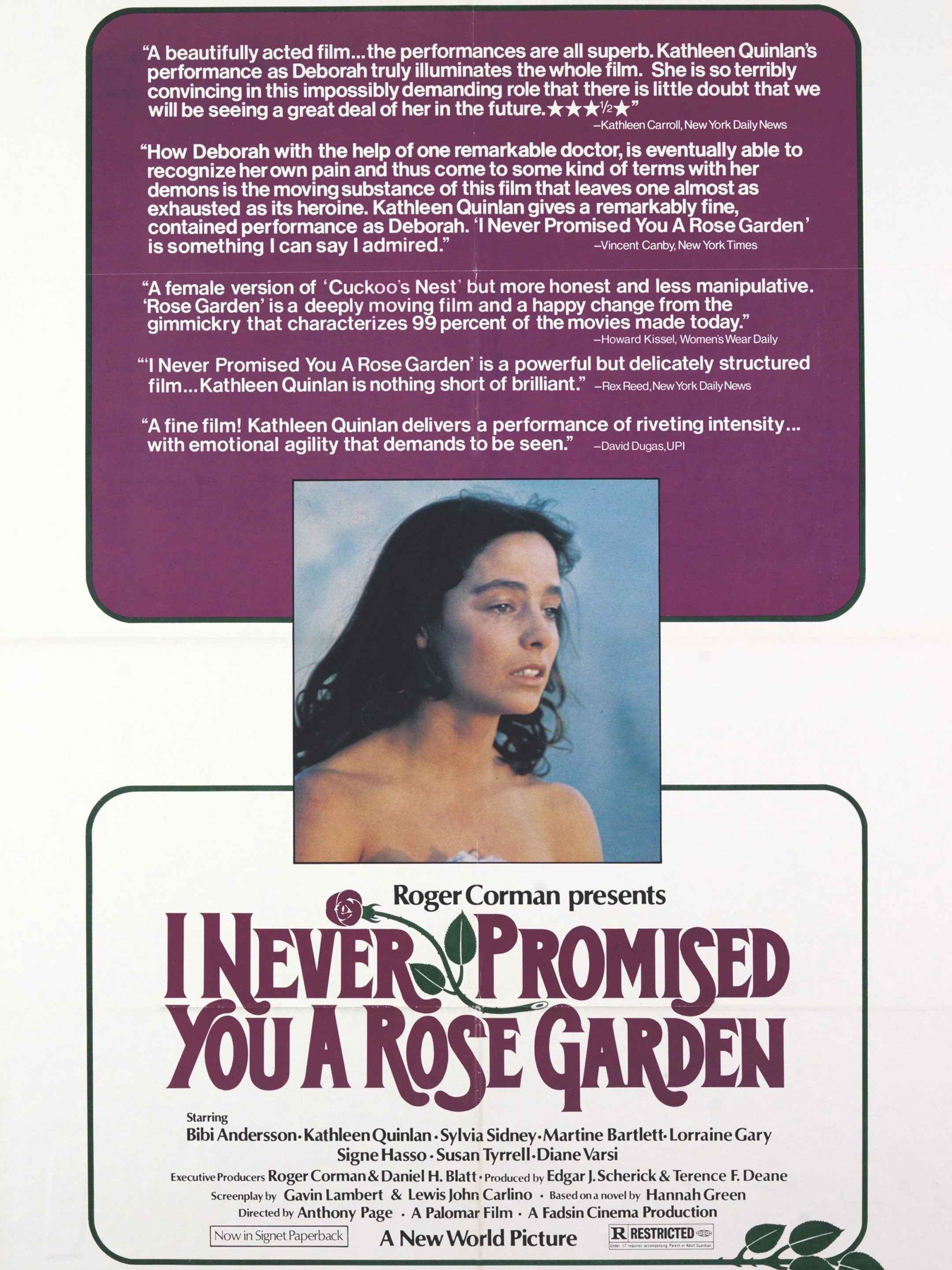 I Never Promised You a Rose Garden | Rotten Tomatoes