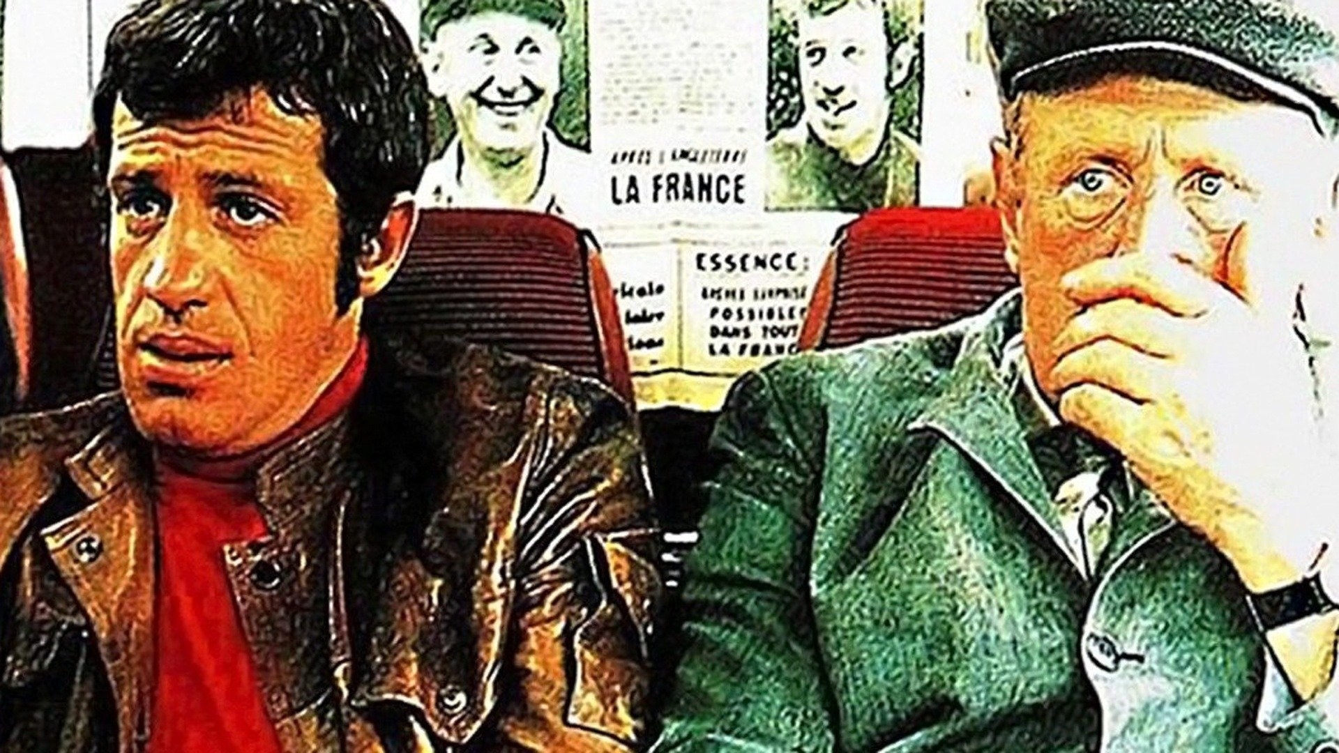 THE BRAIN Movie Still N1 8x10 in. USA - 1969 - Gérard Oury, Jean-Paul  Belmondo