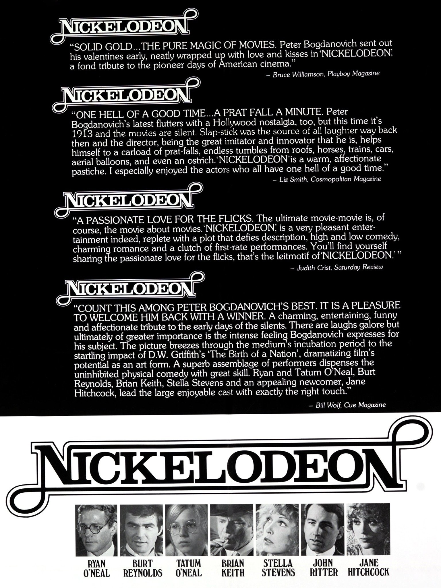 Nickelodeon (1976) | Rotten Tomatoes