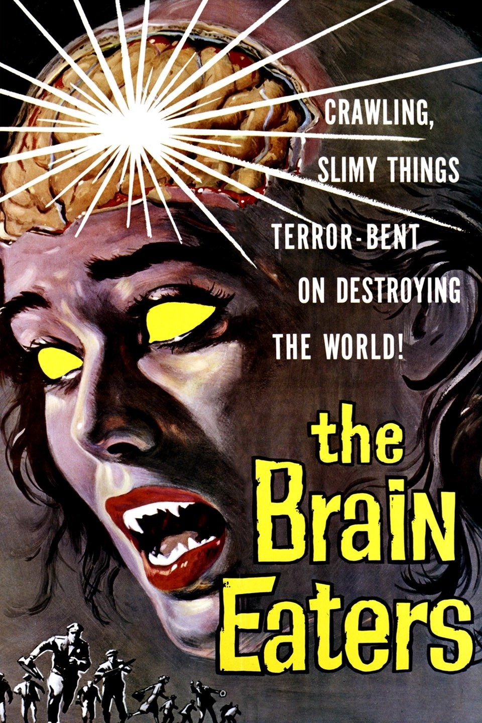 The Brain Eaters 1950s Campy Horror Film Limited Edition Movie