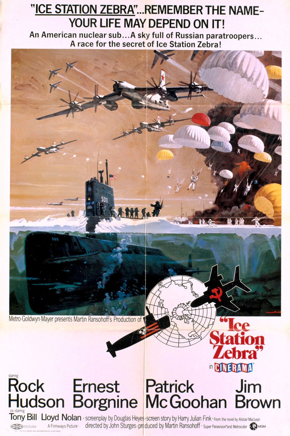 DQSoft: Crítica: Ice Station Zebra / Estação Polar Zebra