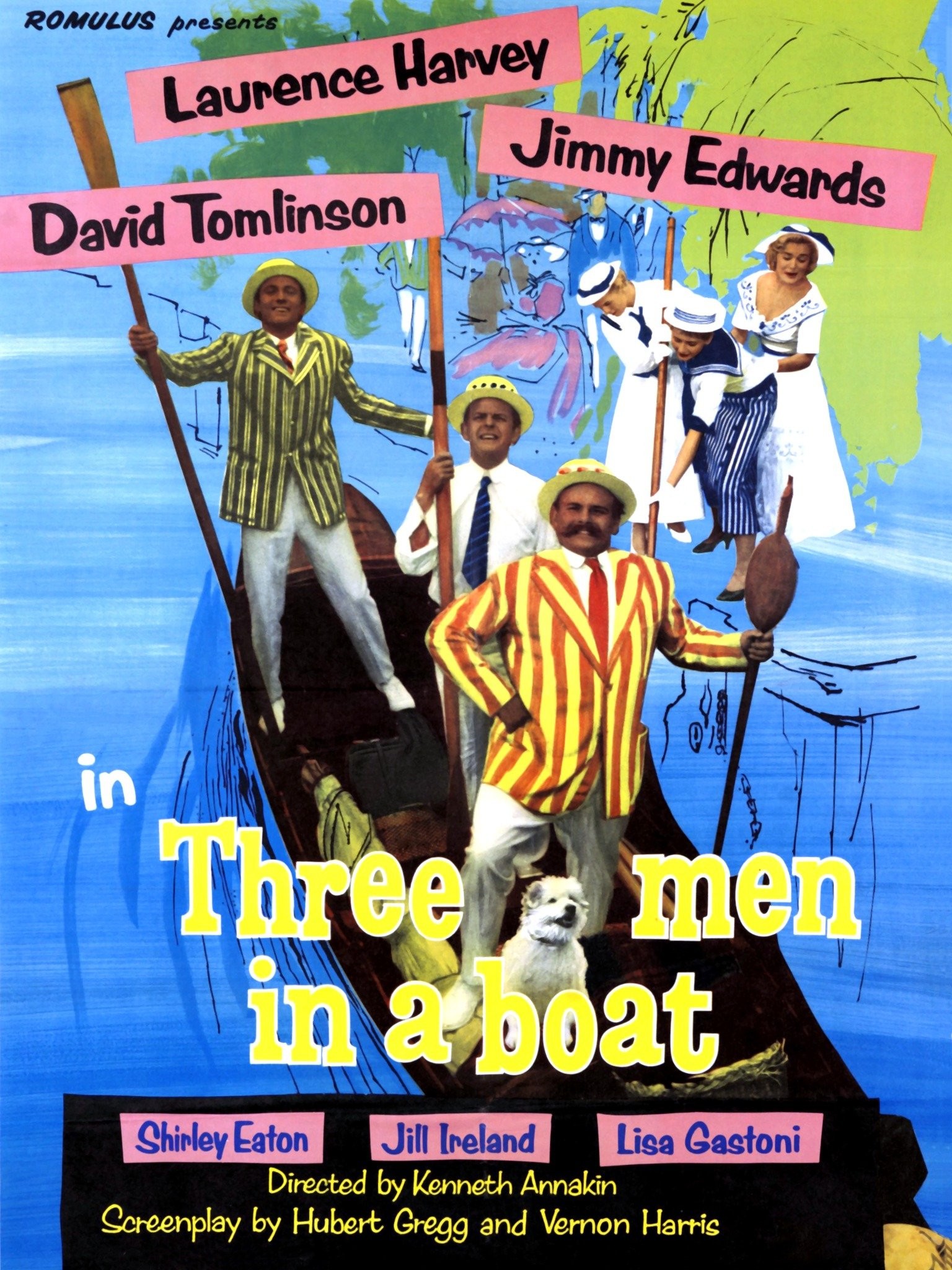 three men in a boat with four cigarettes Three Men in a Boat