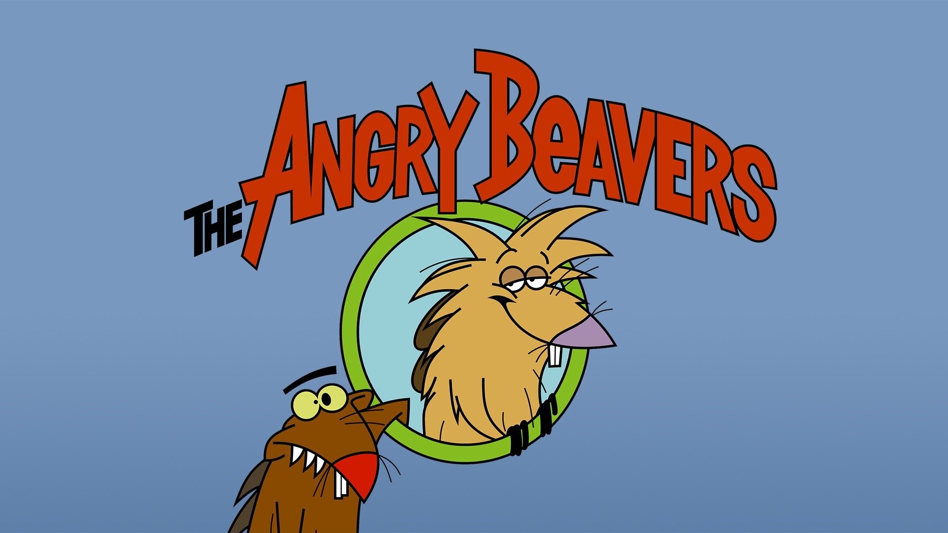 Angry Beavers Logo