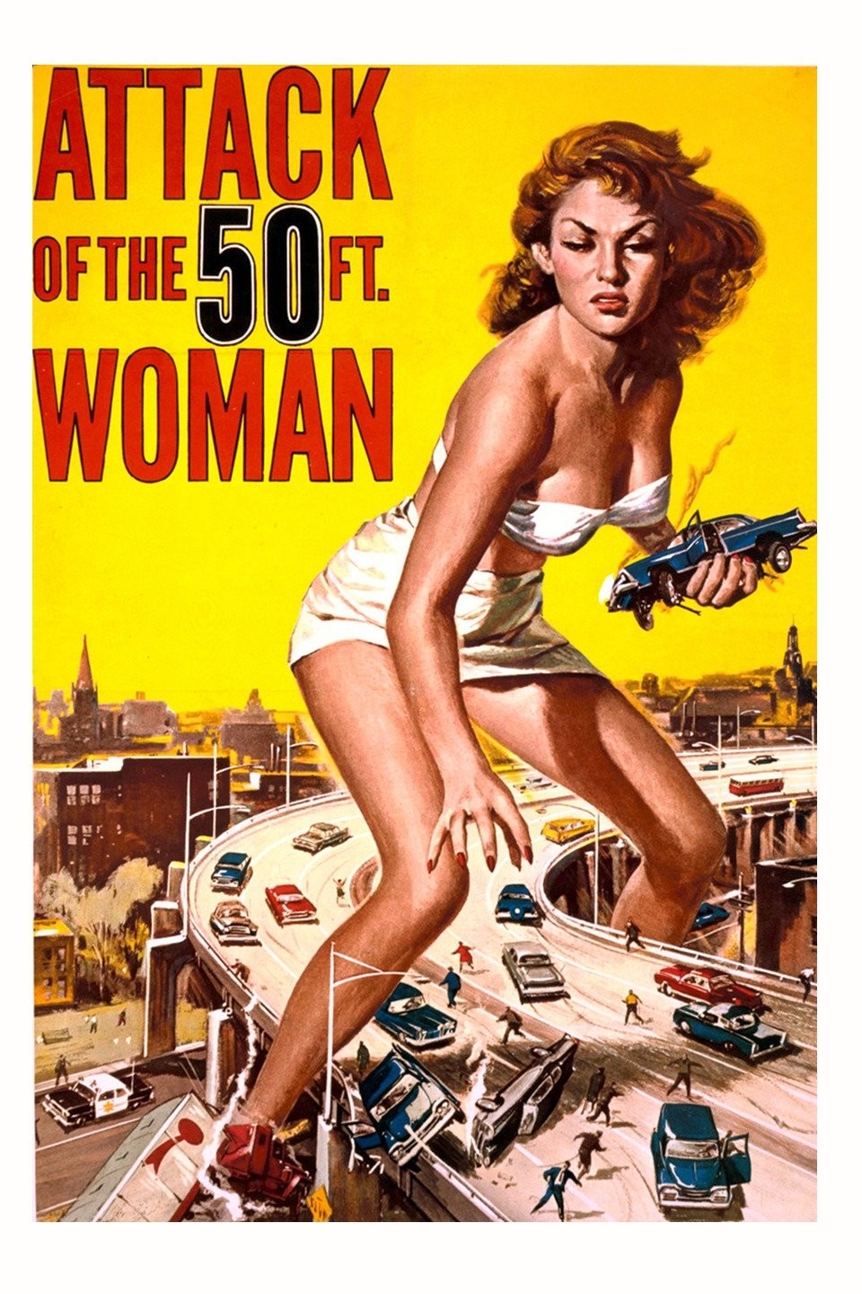 50 foot woman movie poster