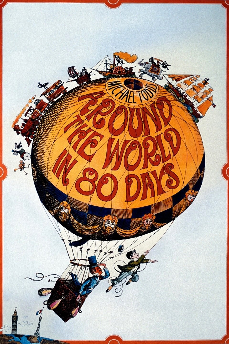 Around the World in 80 Days (1956) original movie program ***LAST ONE***